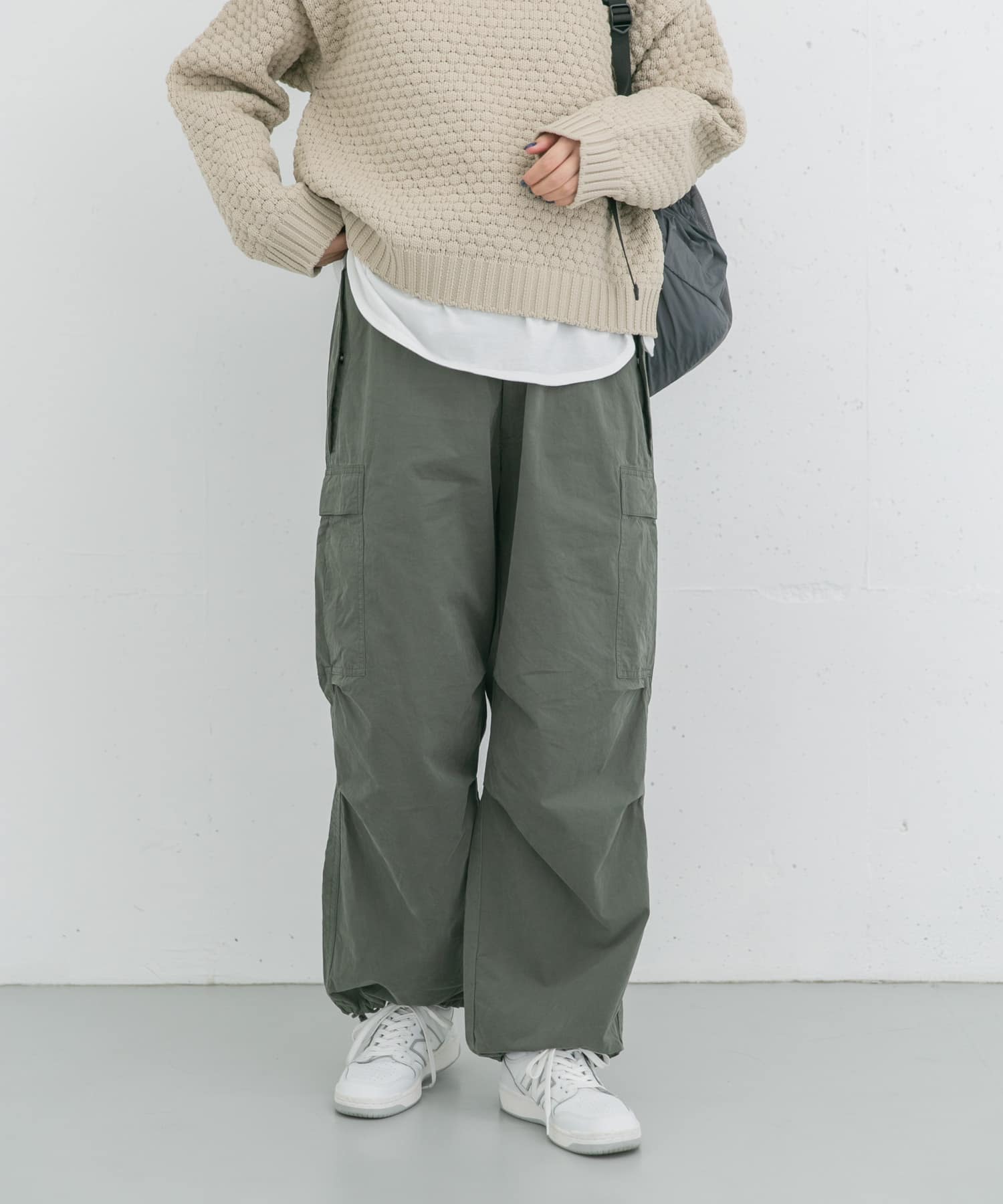 身長：166cm サイズ：one