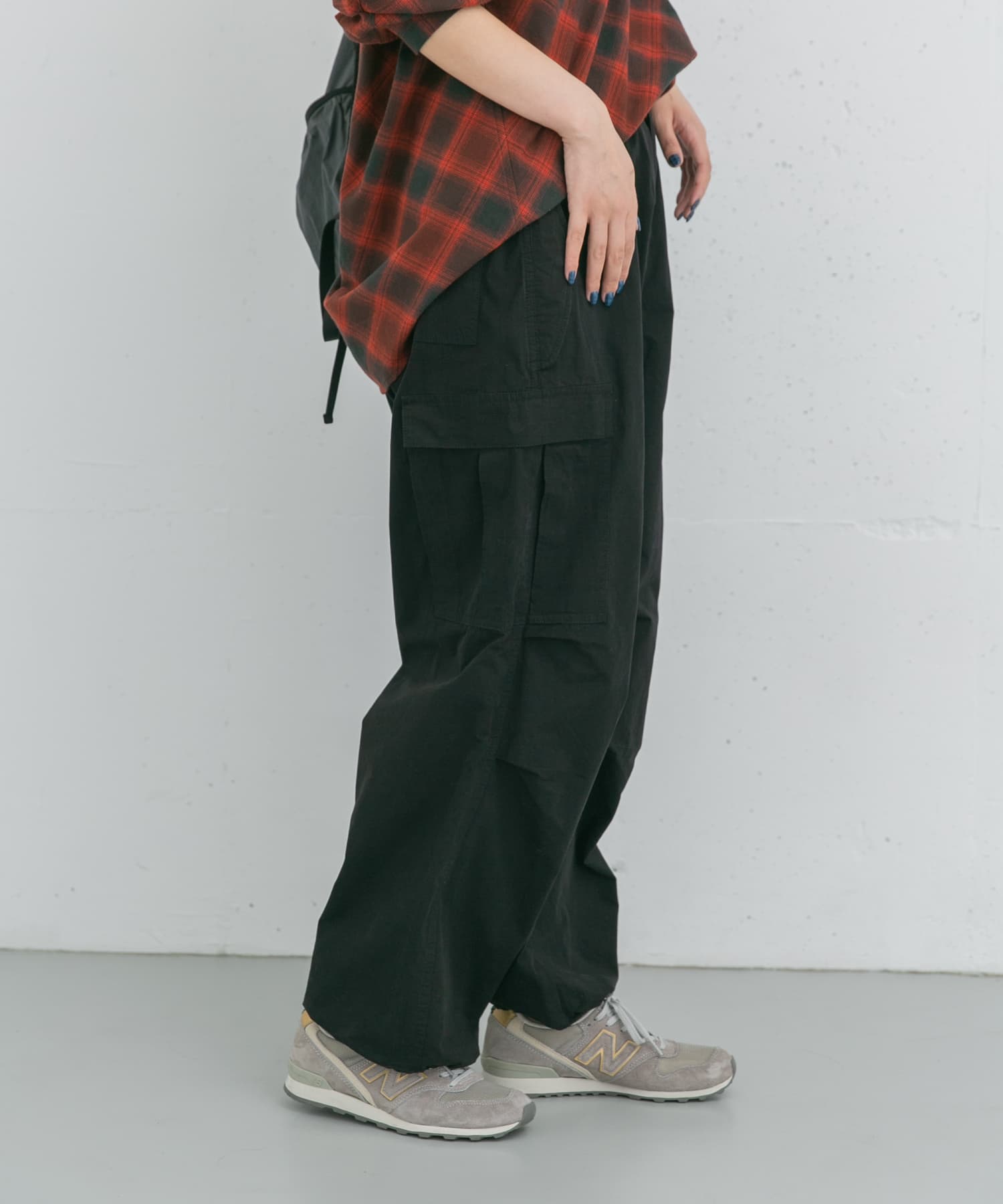 身長：166cm サイズ：one