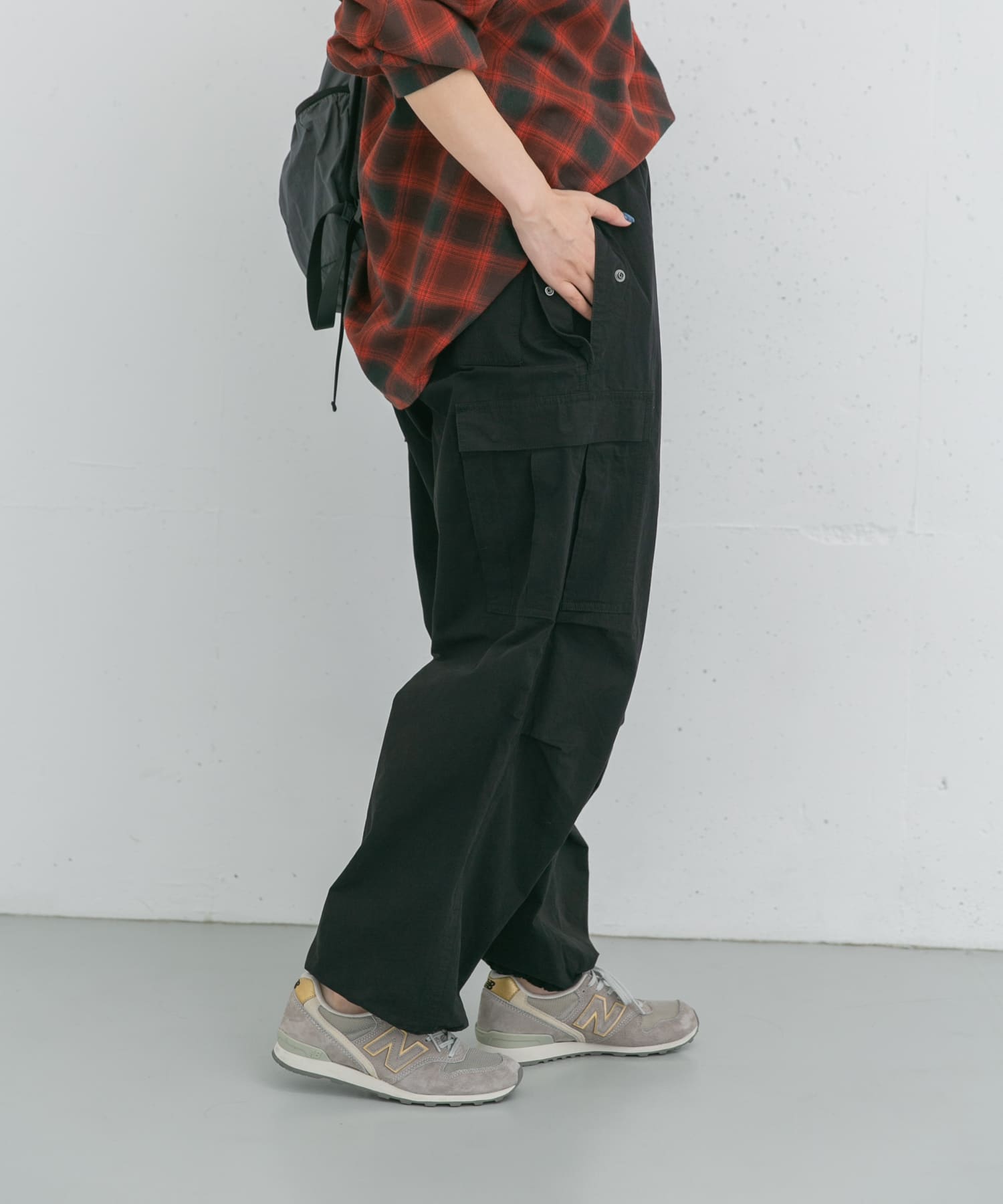 身長：166cm サイズ：one