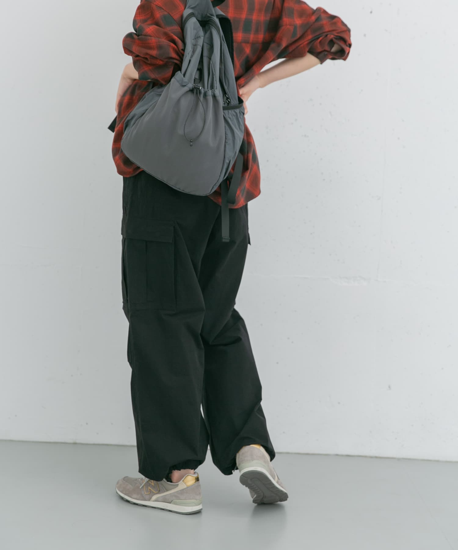 身長：166cm サイズ：one