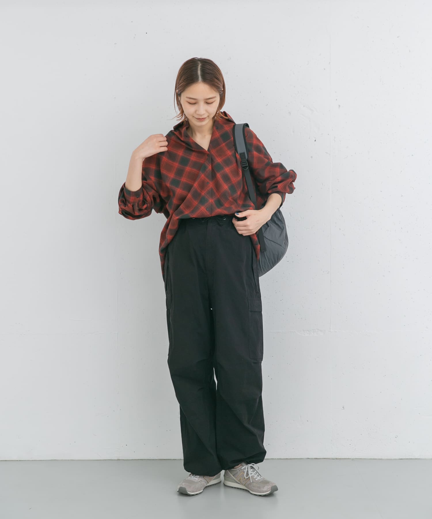 身長：166cm サイズ：one