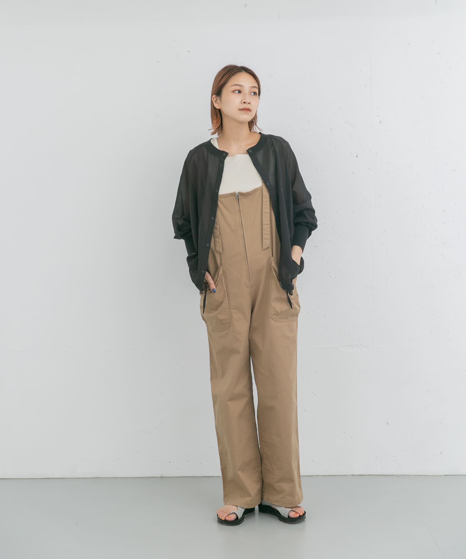 身長：166cm サイズ：one