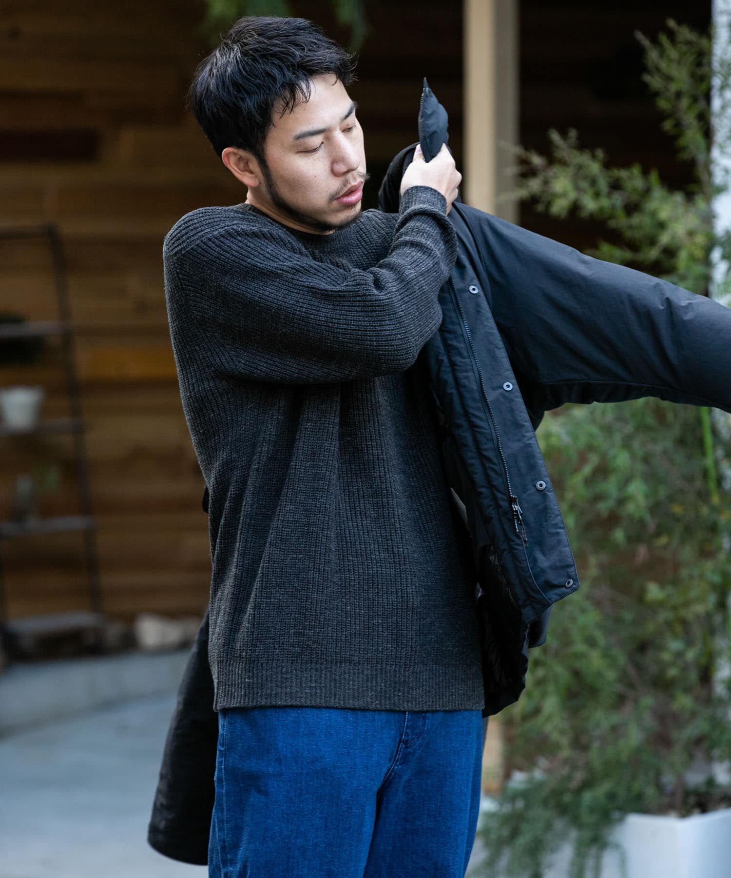 身長：179cm サイズ：L