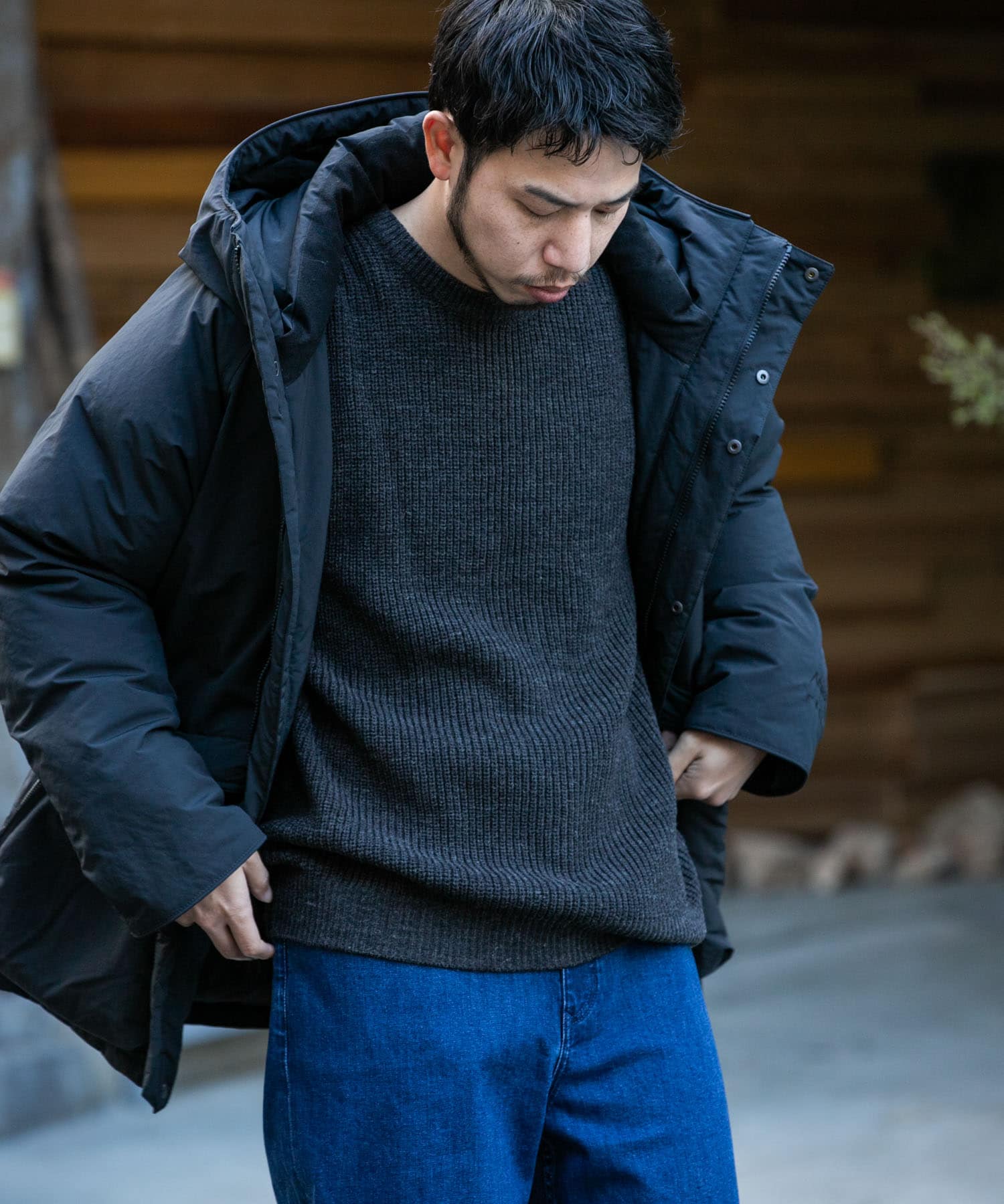 身長：179cm サイズ：L