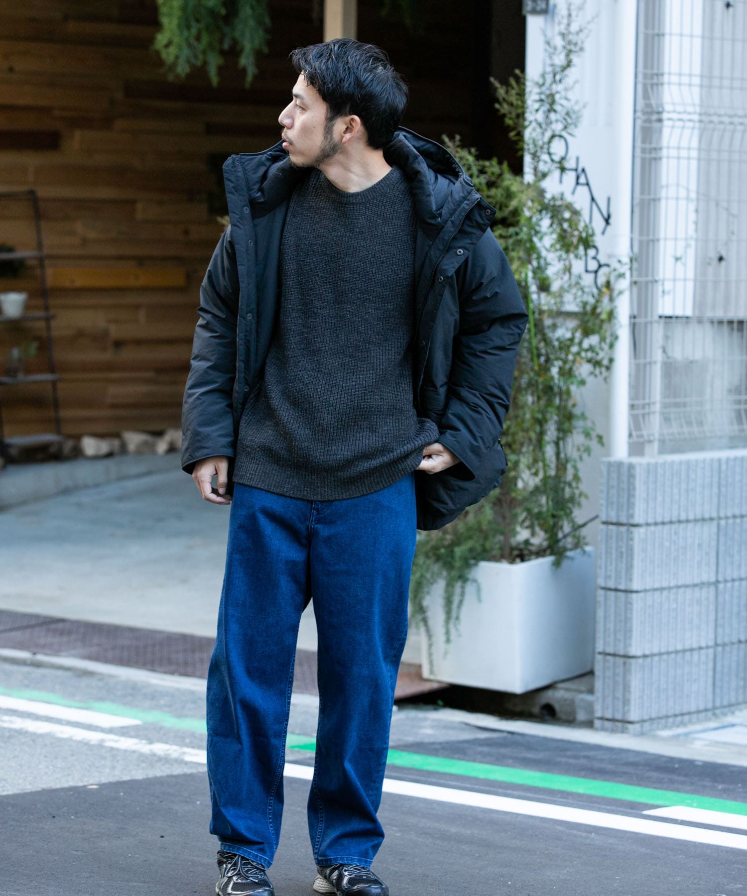 身長：179cm サイズ：L