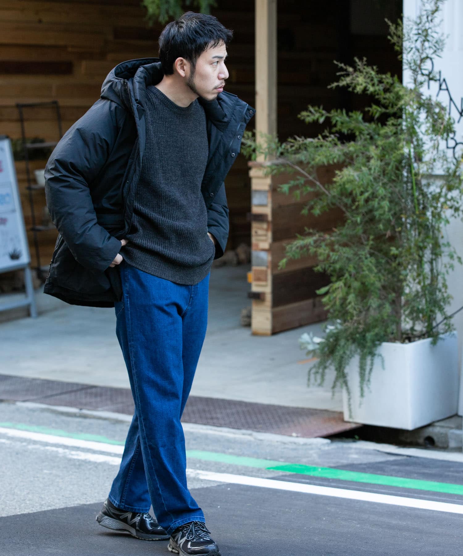 身長：179cm サイズ：L