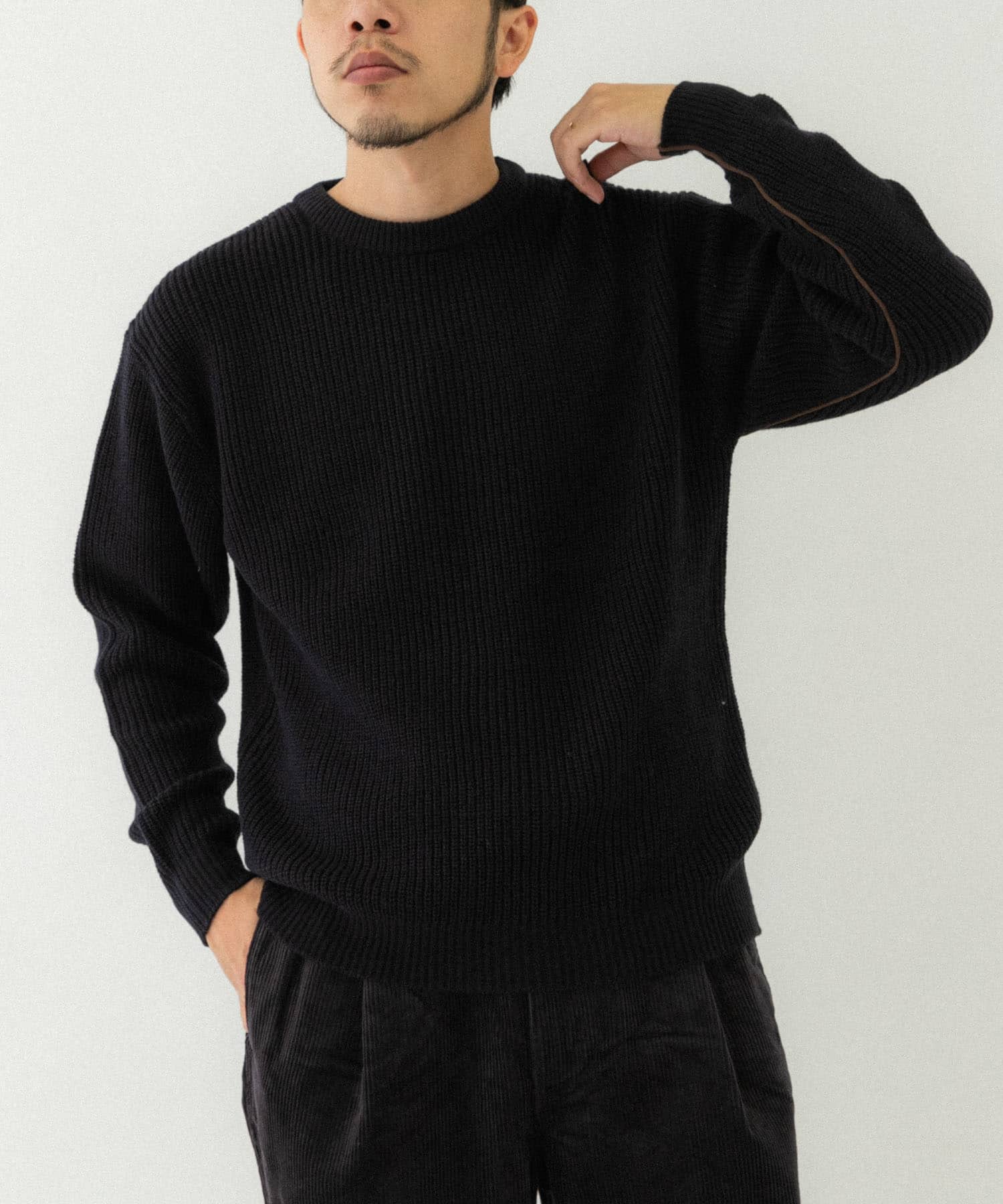 ワンリッジライトウェイトニット