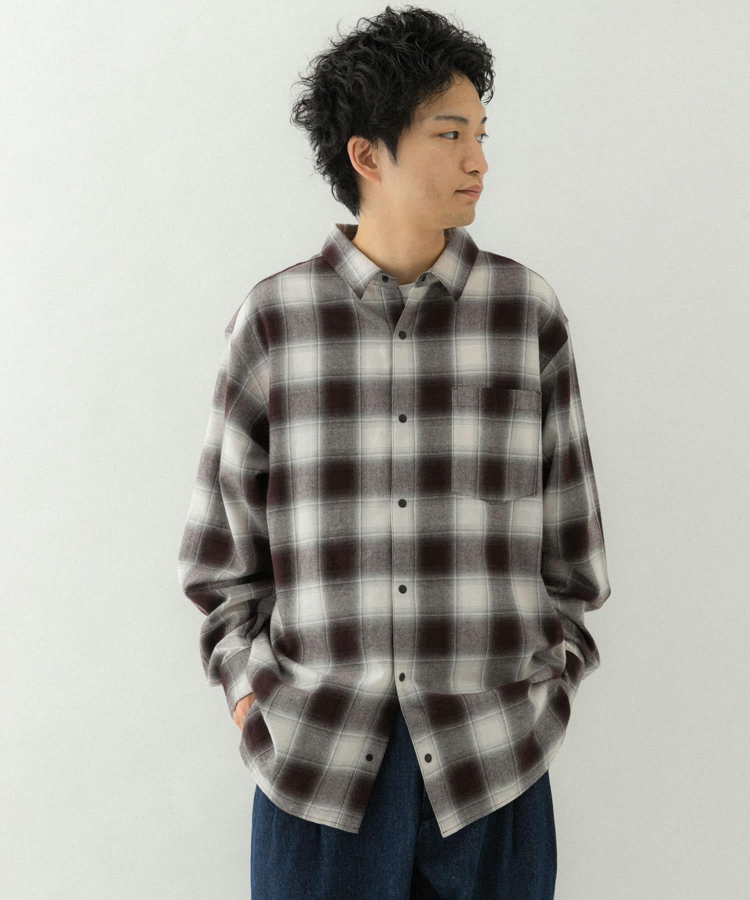 身長：172cm サイズ：L