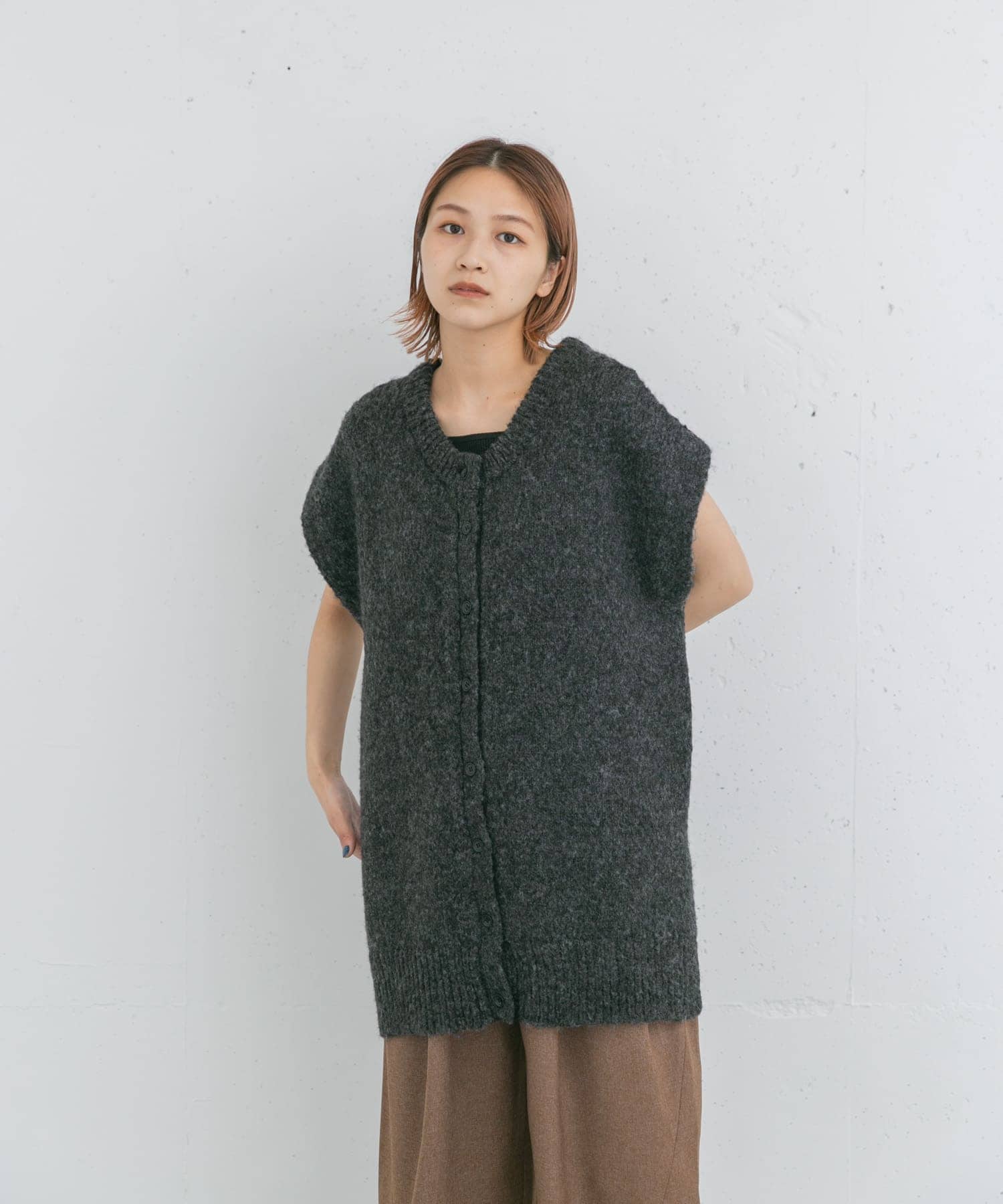 身長：166cm サイズ：one
