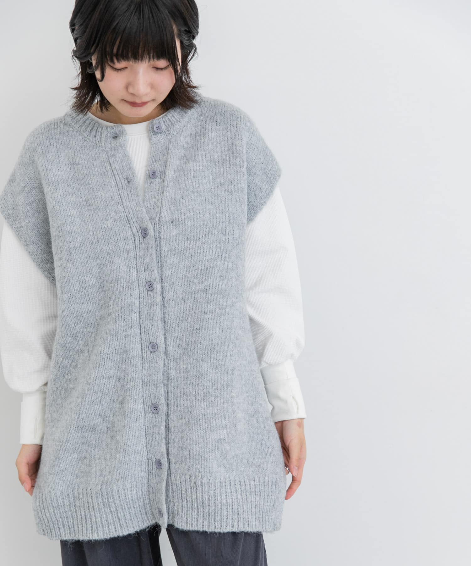 身長：169cm サイズ：one