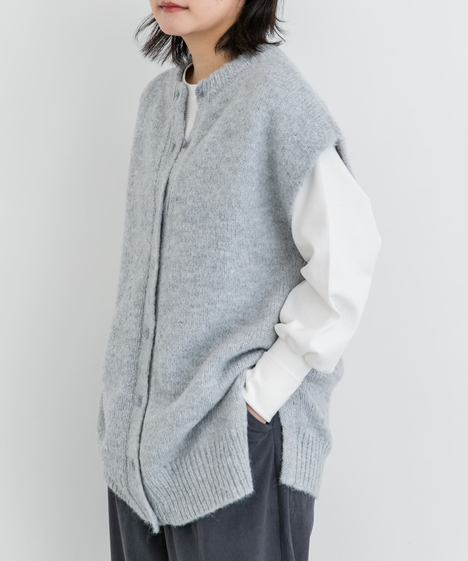 身長：169cm サイズ：one