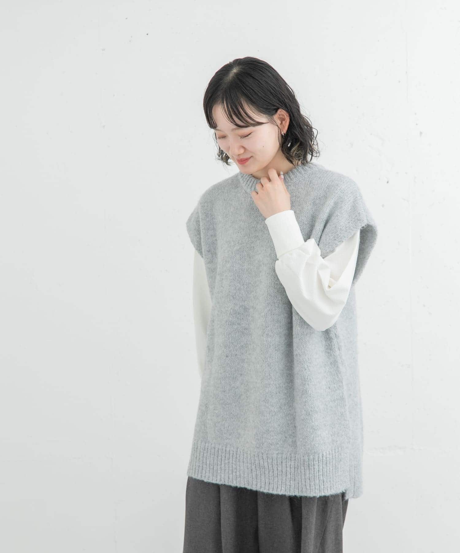 身長：162cm サイズ：one