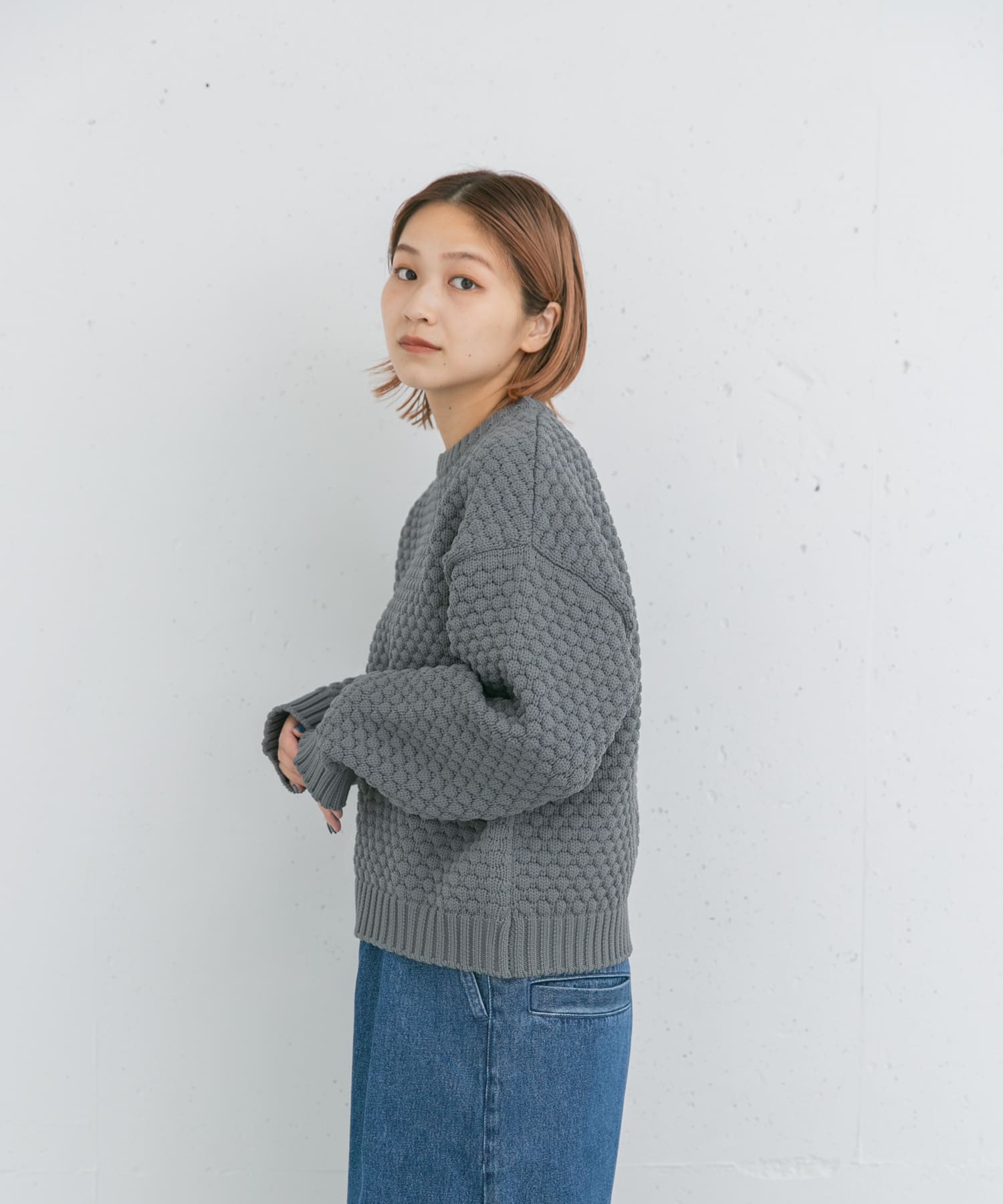 身長：166cm サイズ：one