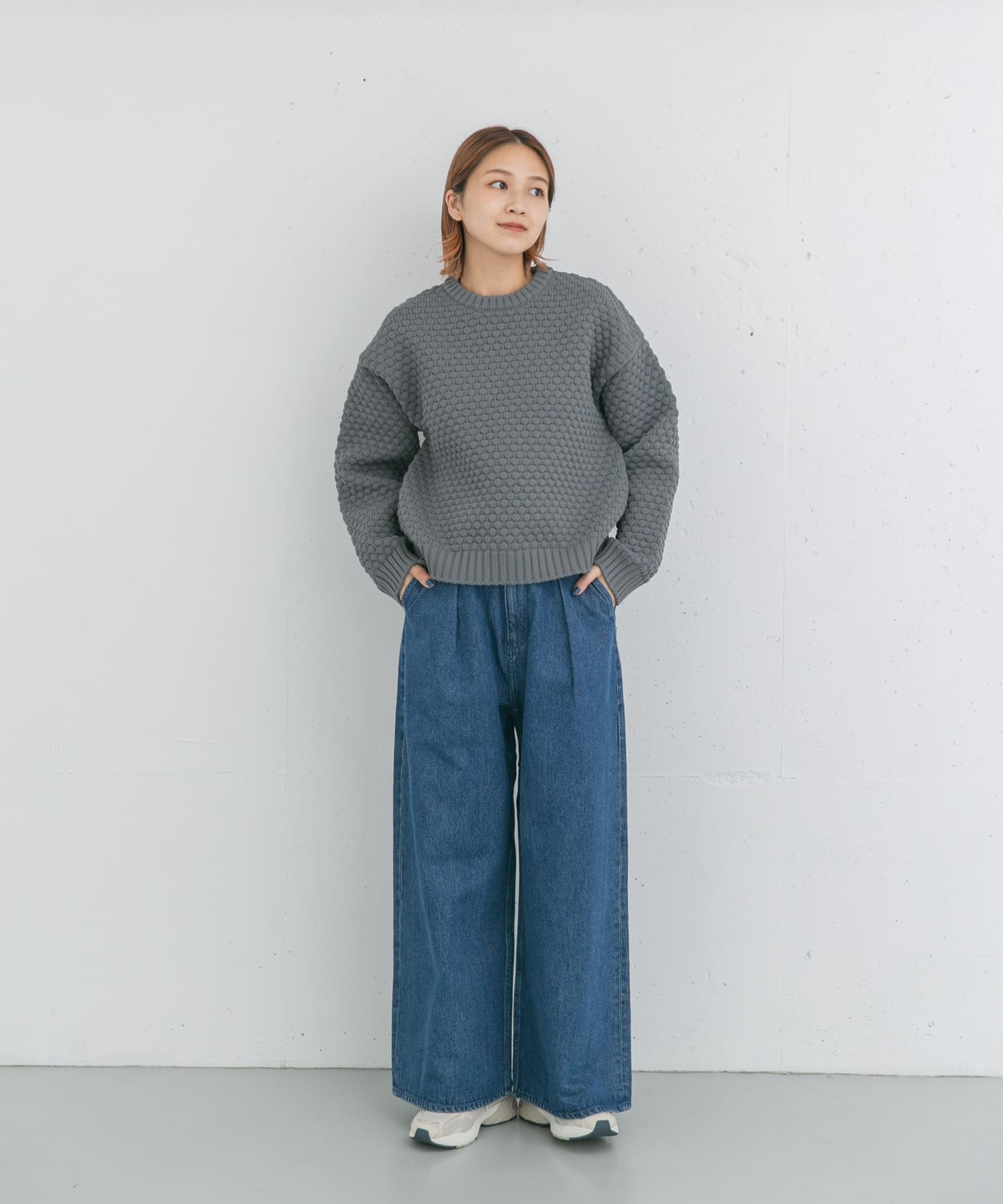 身長：166cm サイズ：one