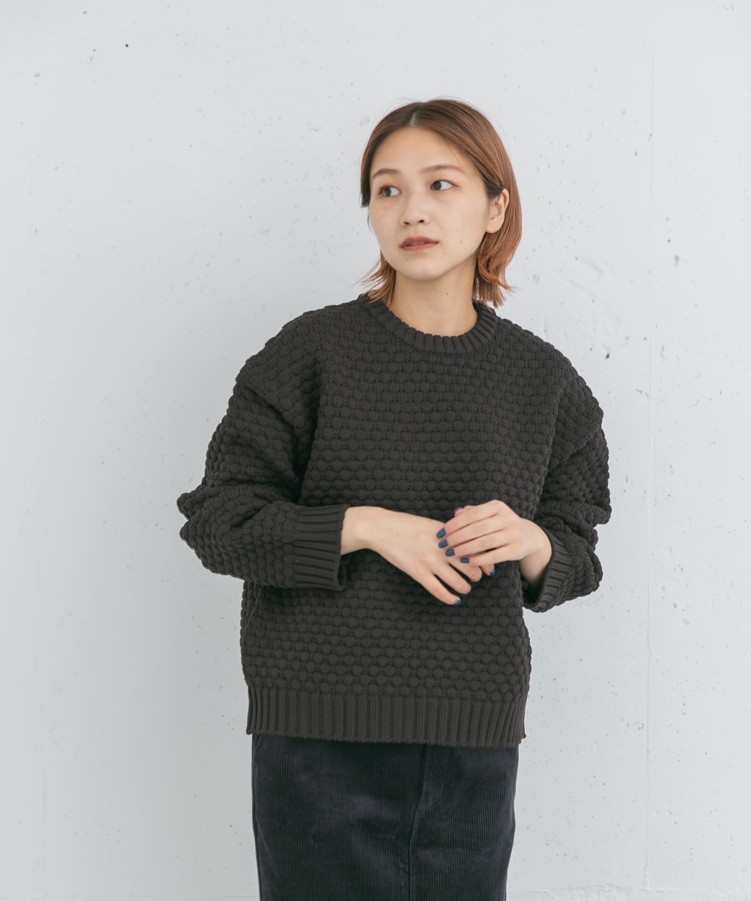 身長：166cm サイズ：one