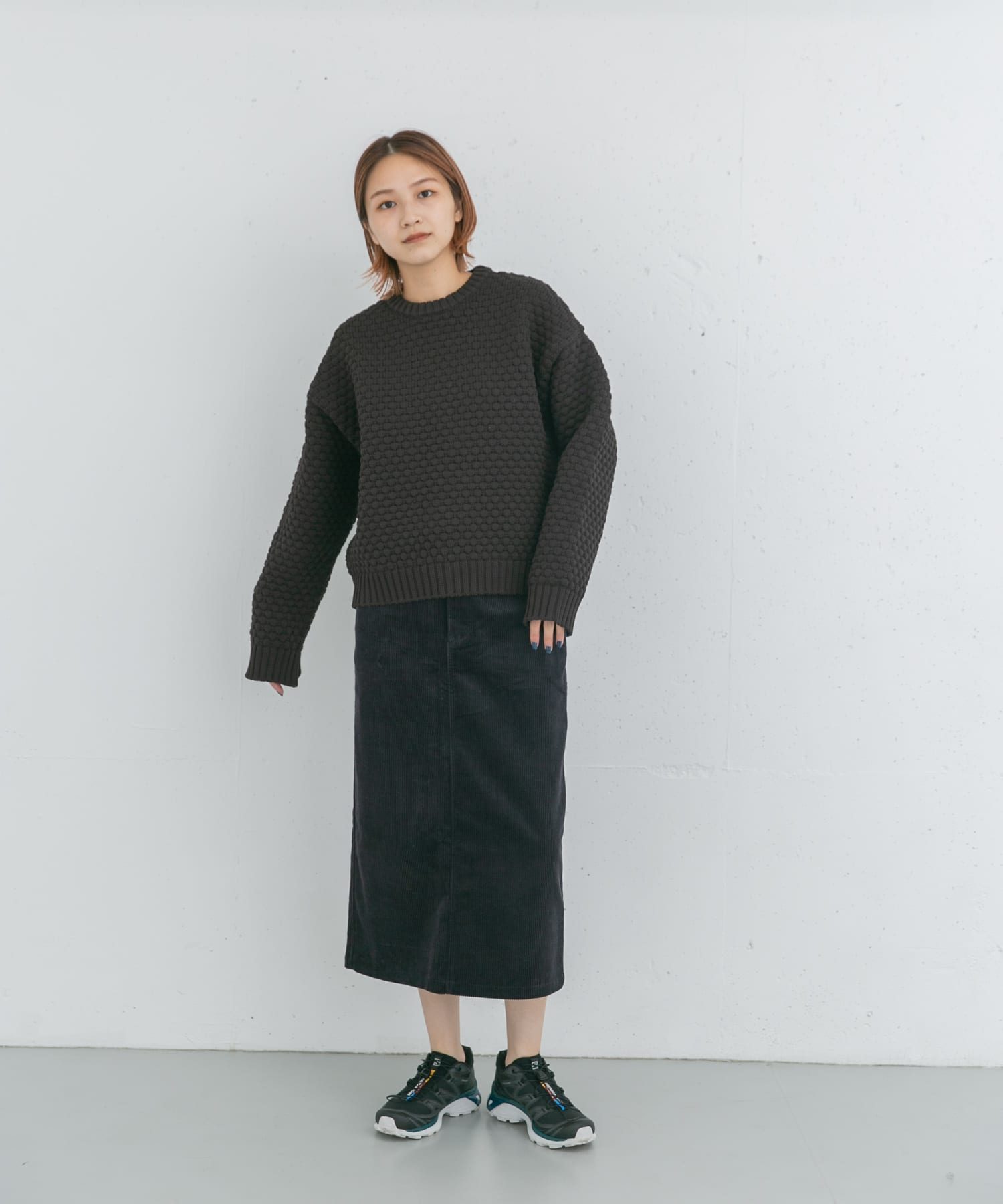 身長：166cm サイズ：one