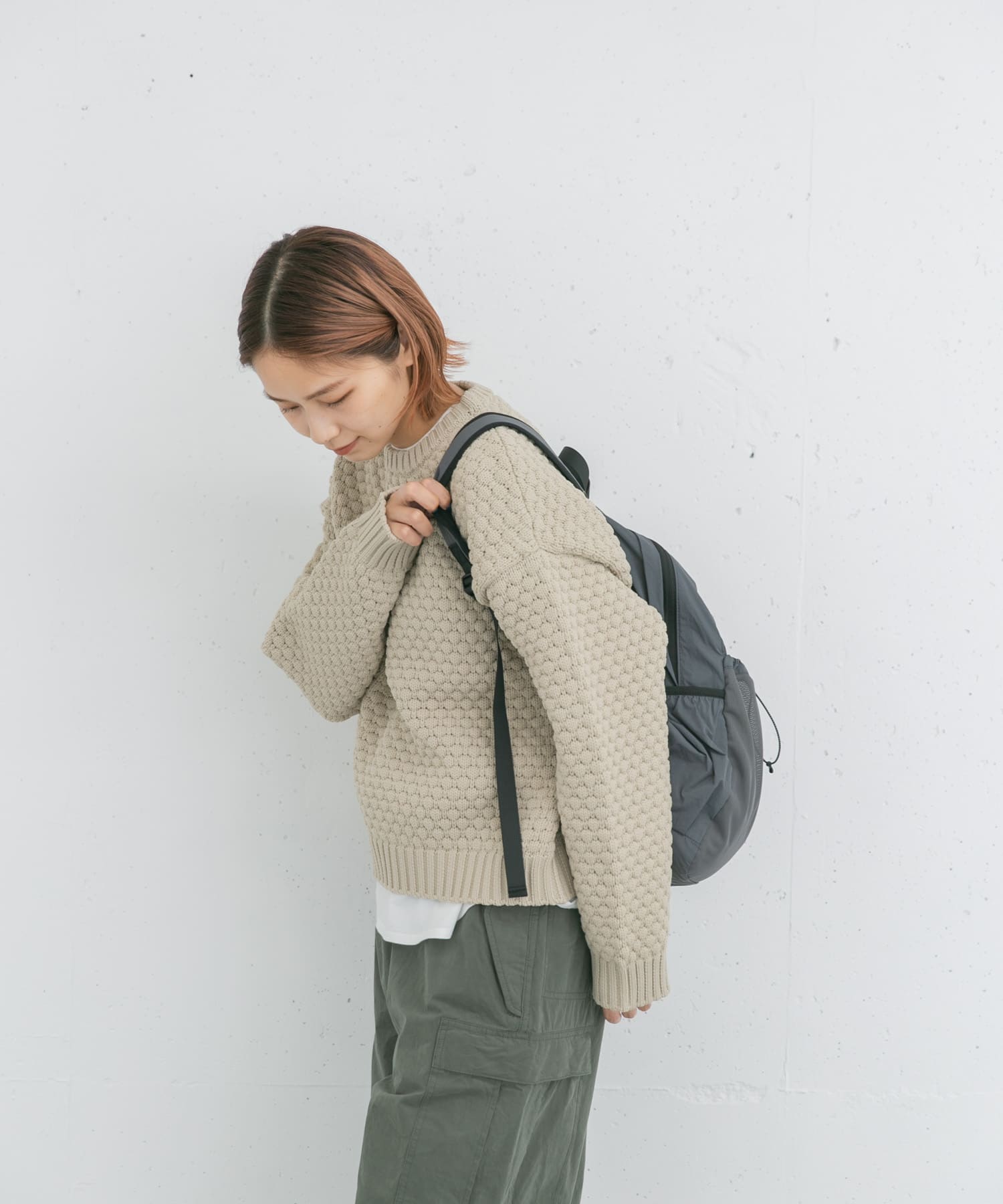 身長：166cm サイズ：one