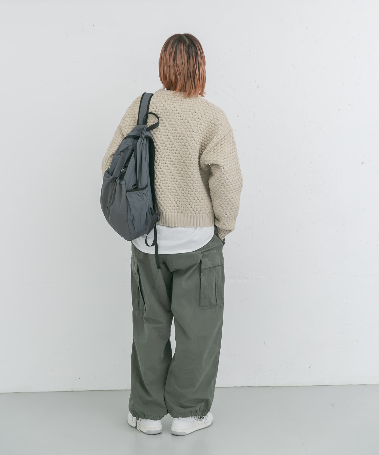 身長：166cm サイズ：one