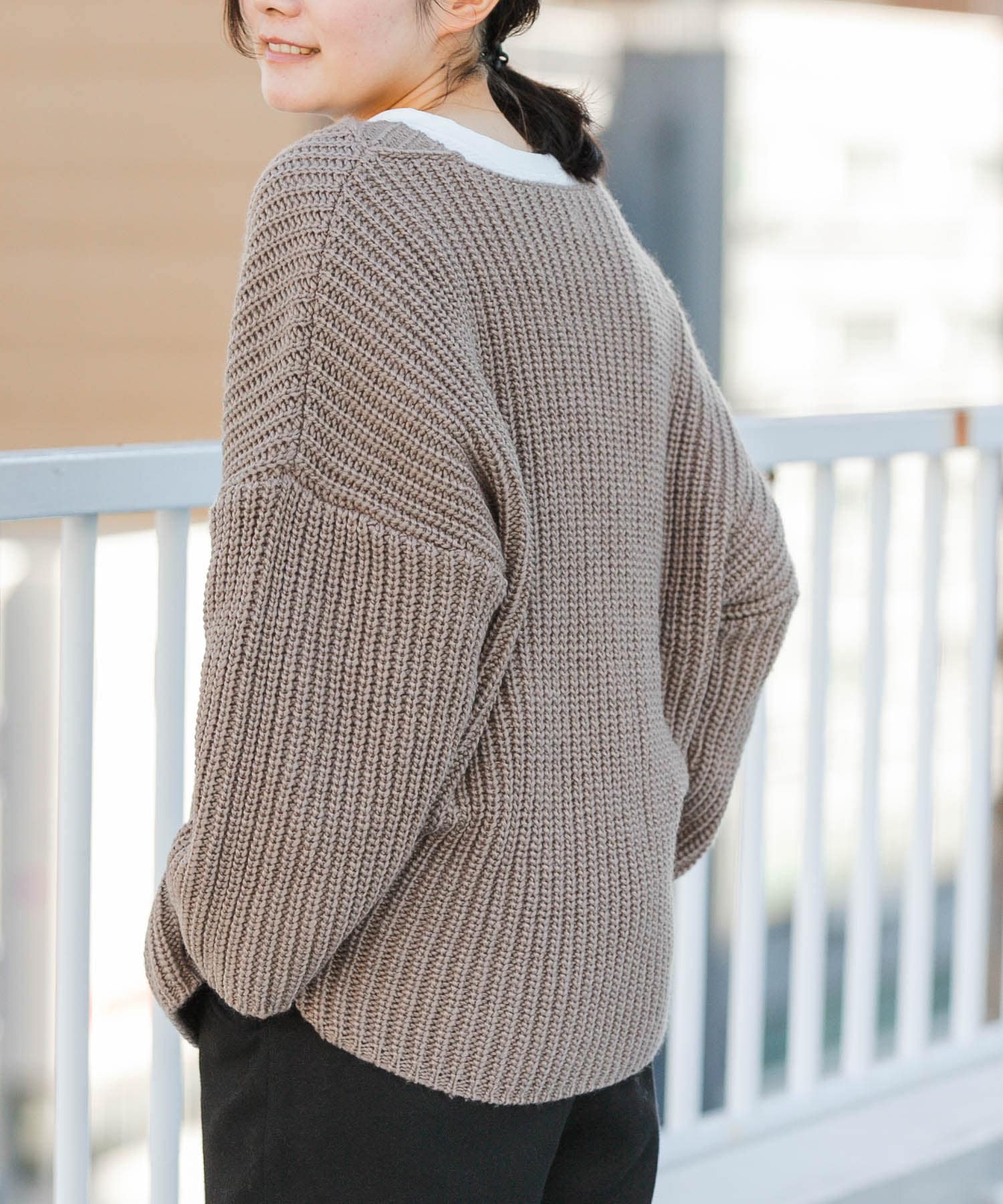 身長：169cm サイズ：one