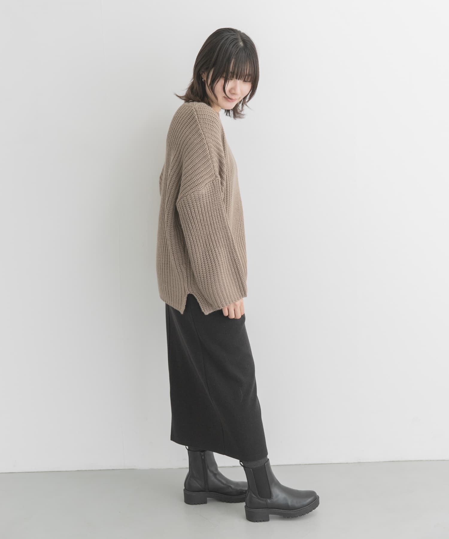 身長：169cm サイズ：one