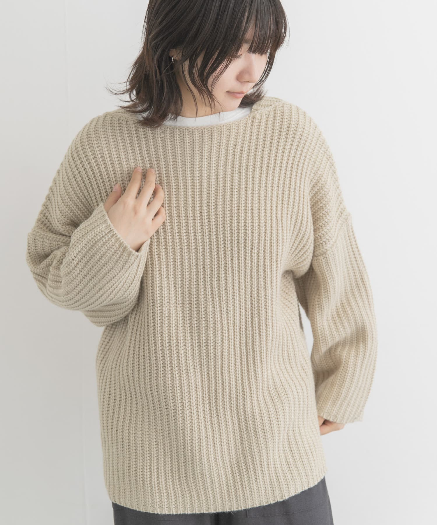 身長：169cm サイズ：one