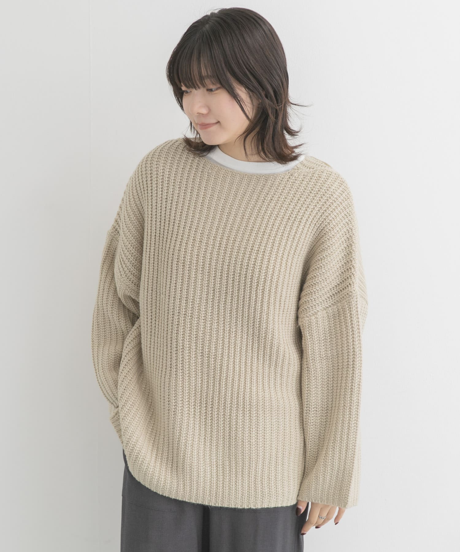 身長：169cm サイズ：one