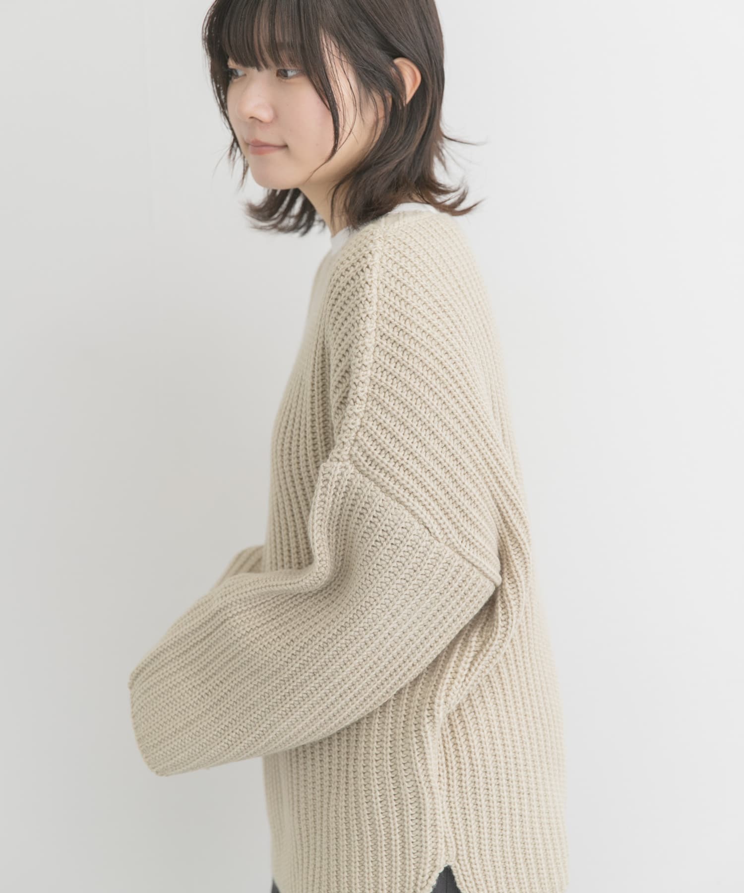 身長：169cm サイズ：one