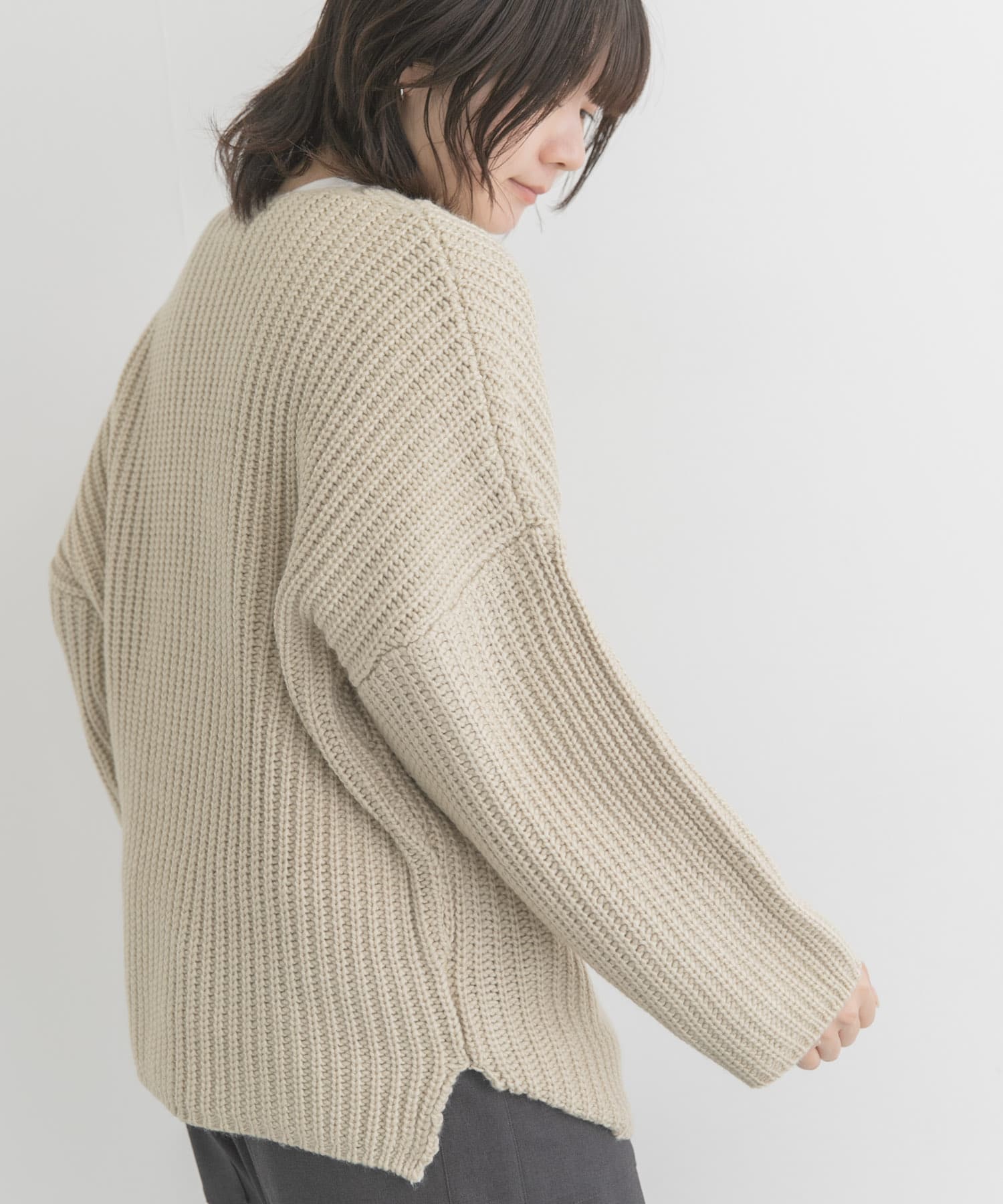身長：169cm サイズ：one
