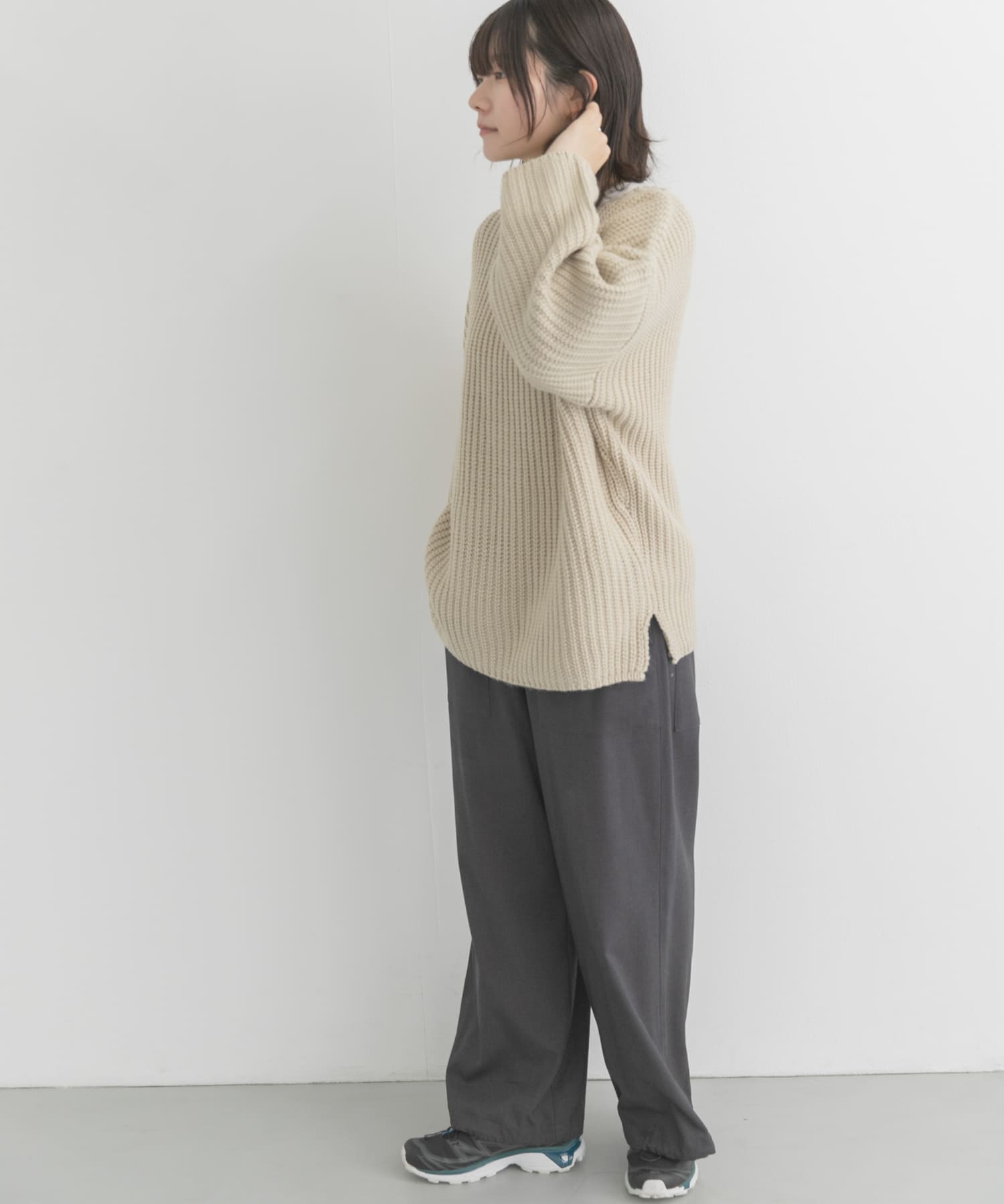 身長：169cm サイズ：one