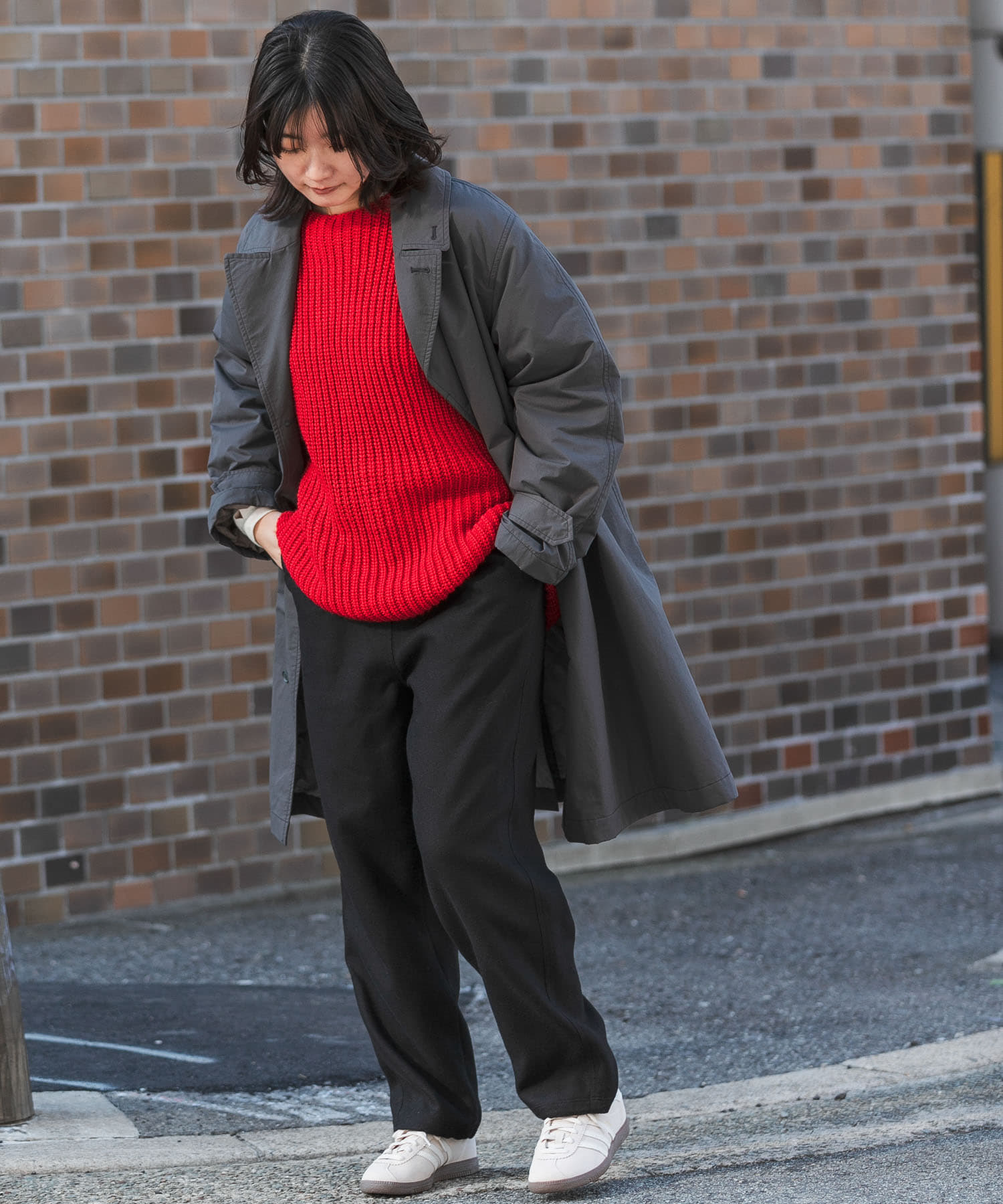 身長：169cm サイズ：one