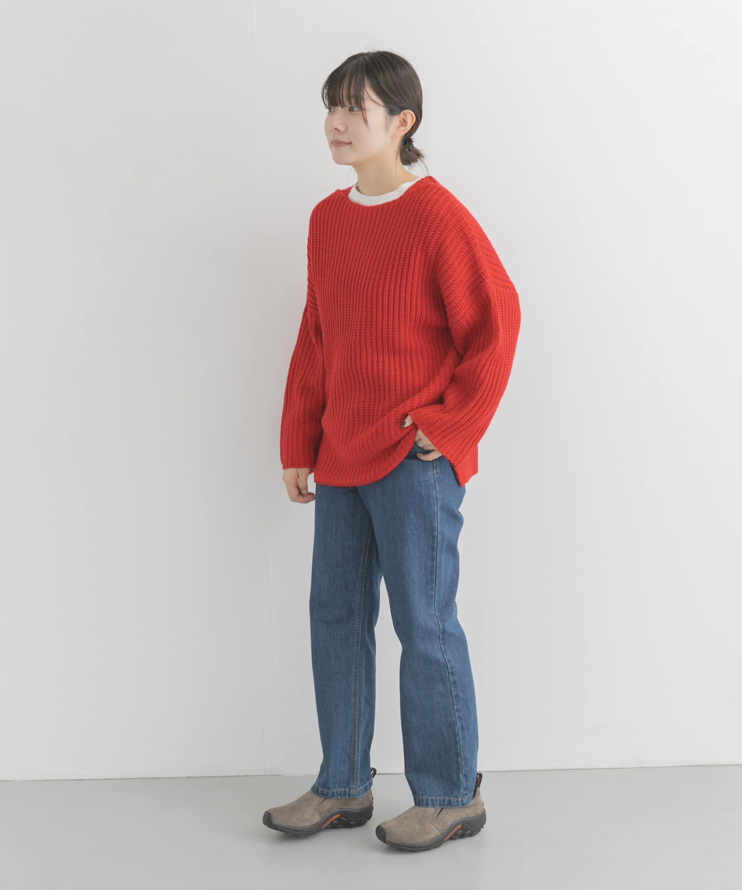 身長：169cm サイズ：one