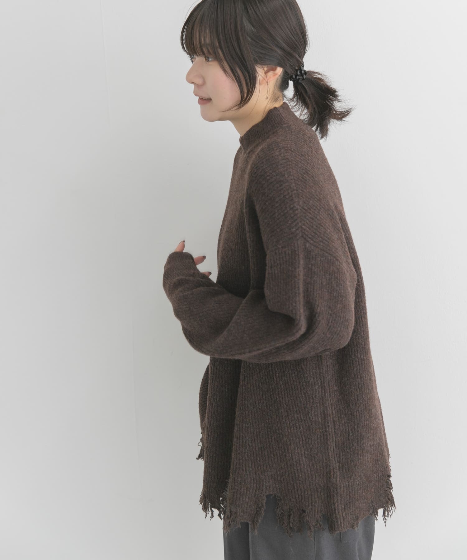 身長：169cm サイズ：one