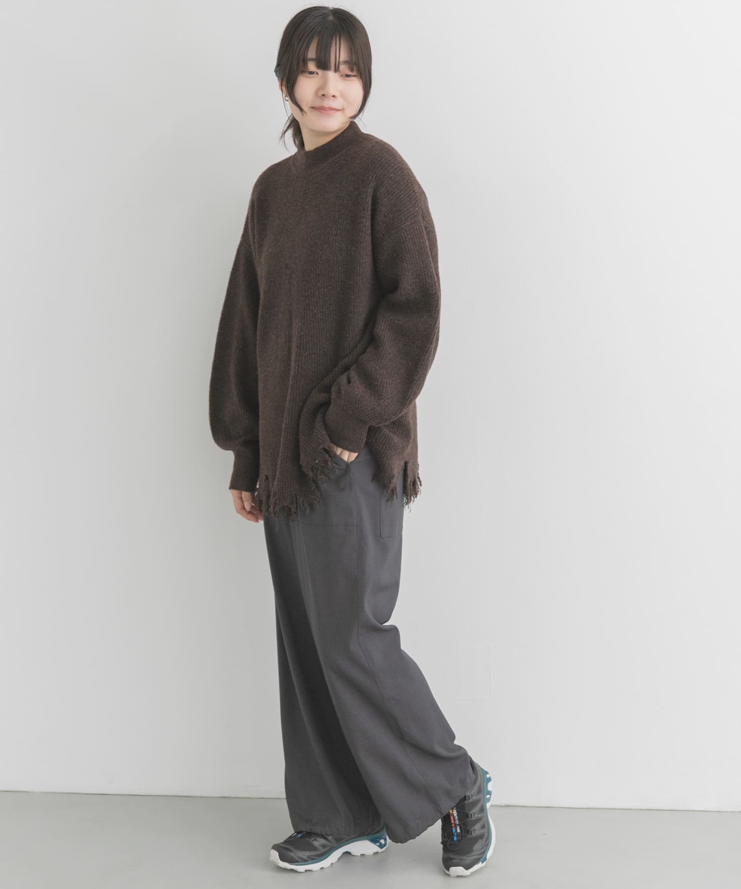 身長：169cm サイズ：one