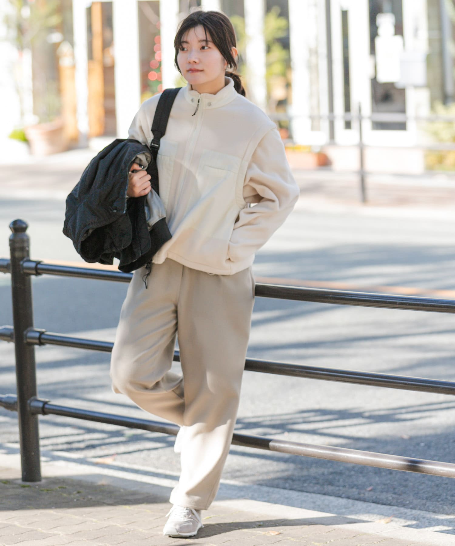 身長：169cm サイズ：one