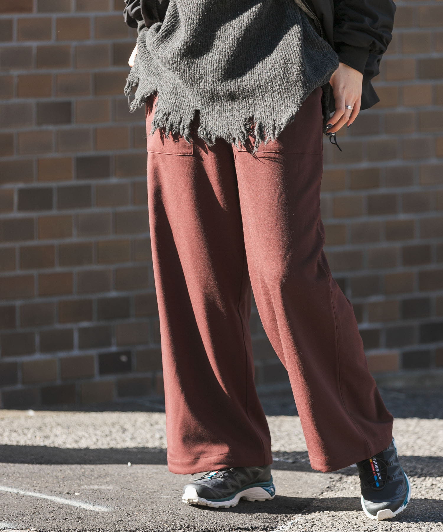 身長：169cm サイズ：one