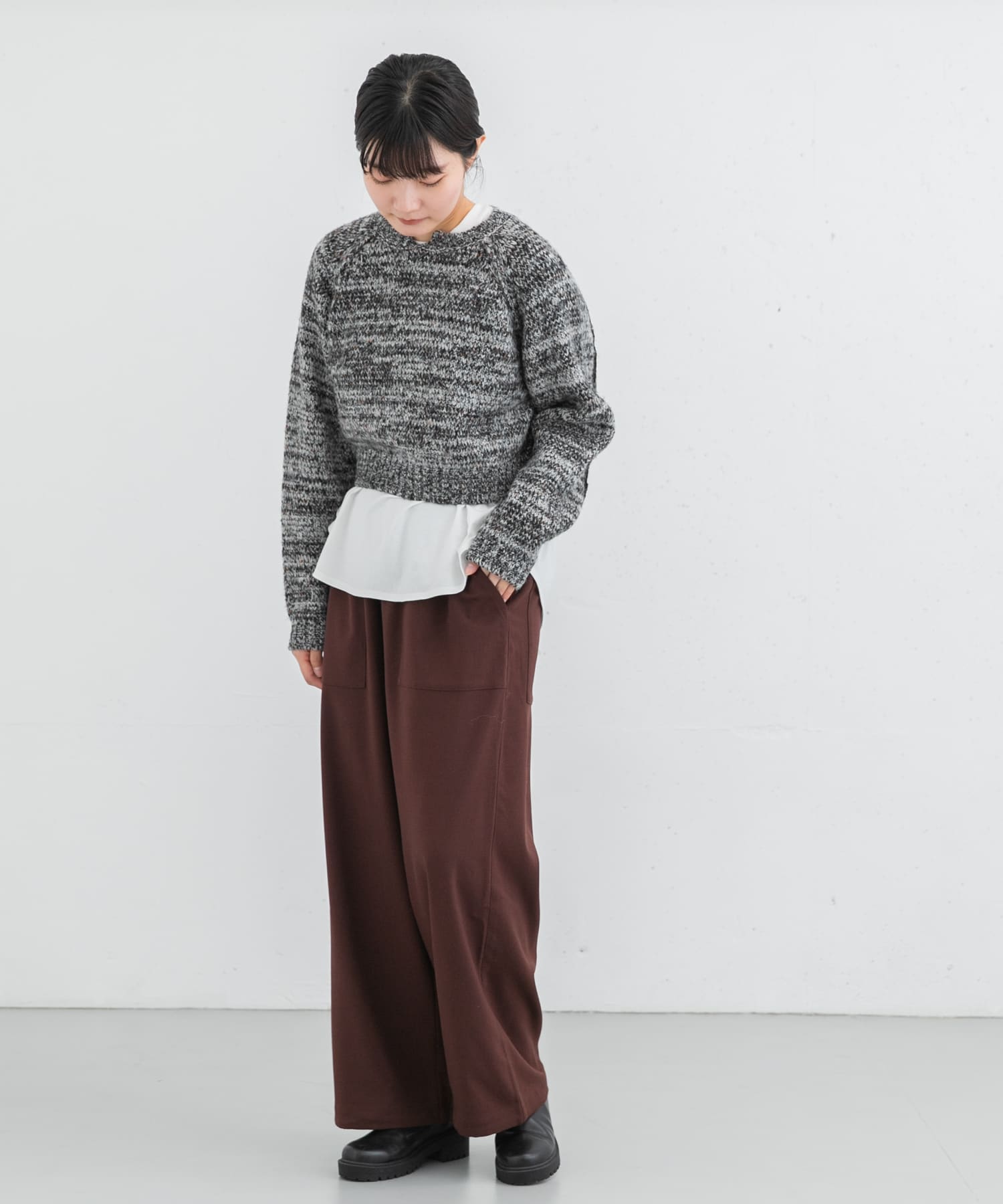 身長：169cm サイズ：one