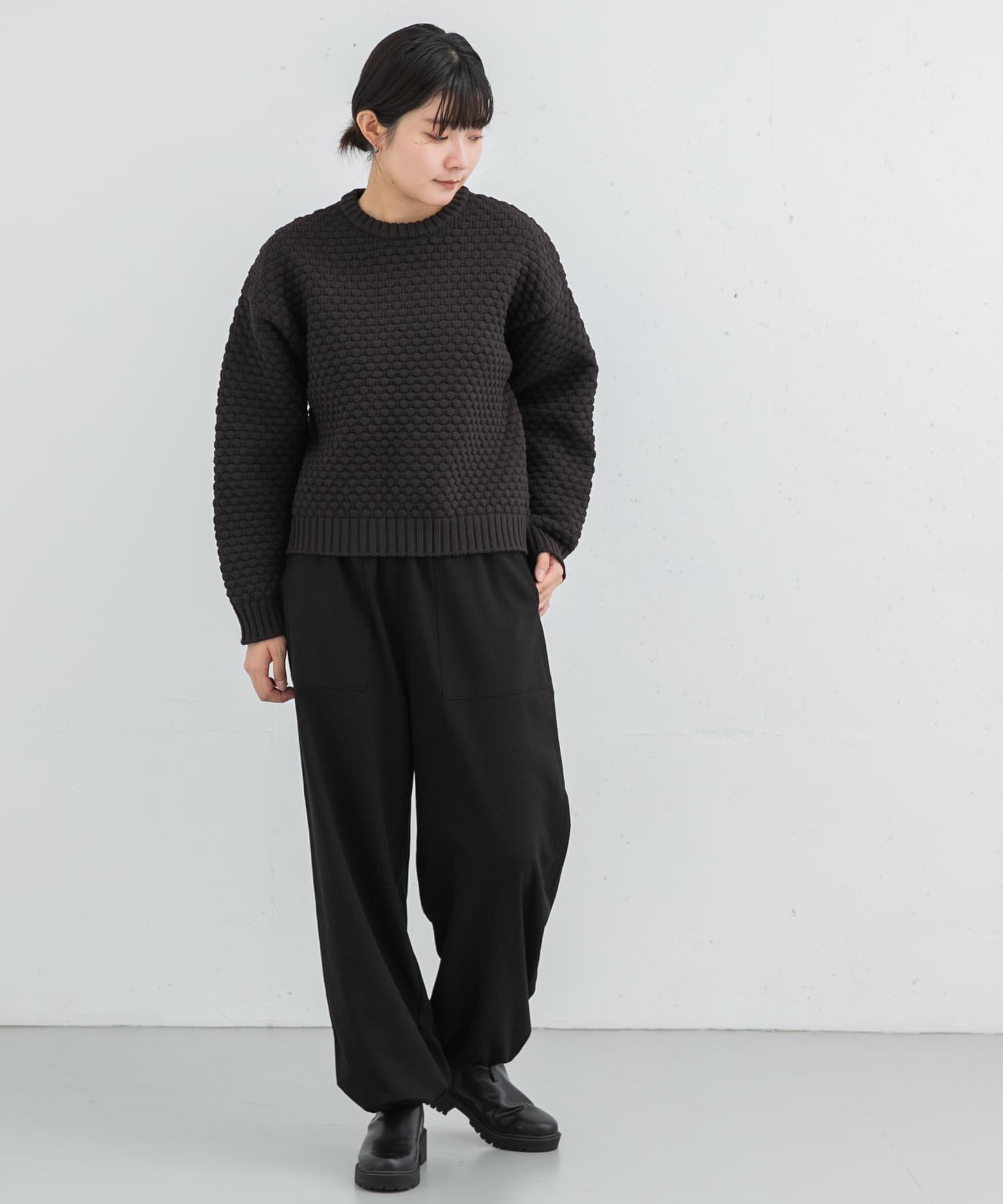 身長：169cm サイズ：one