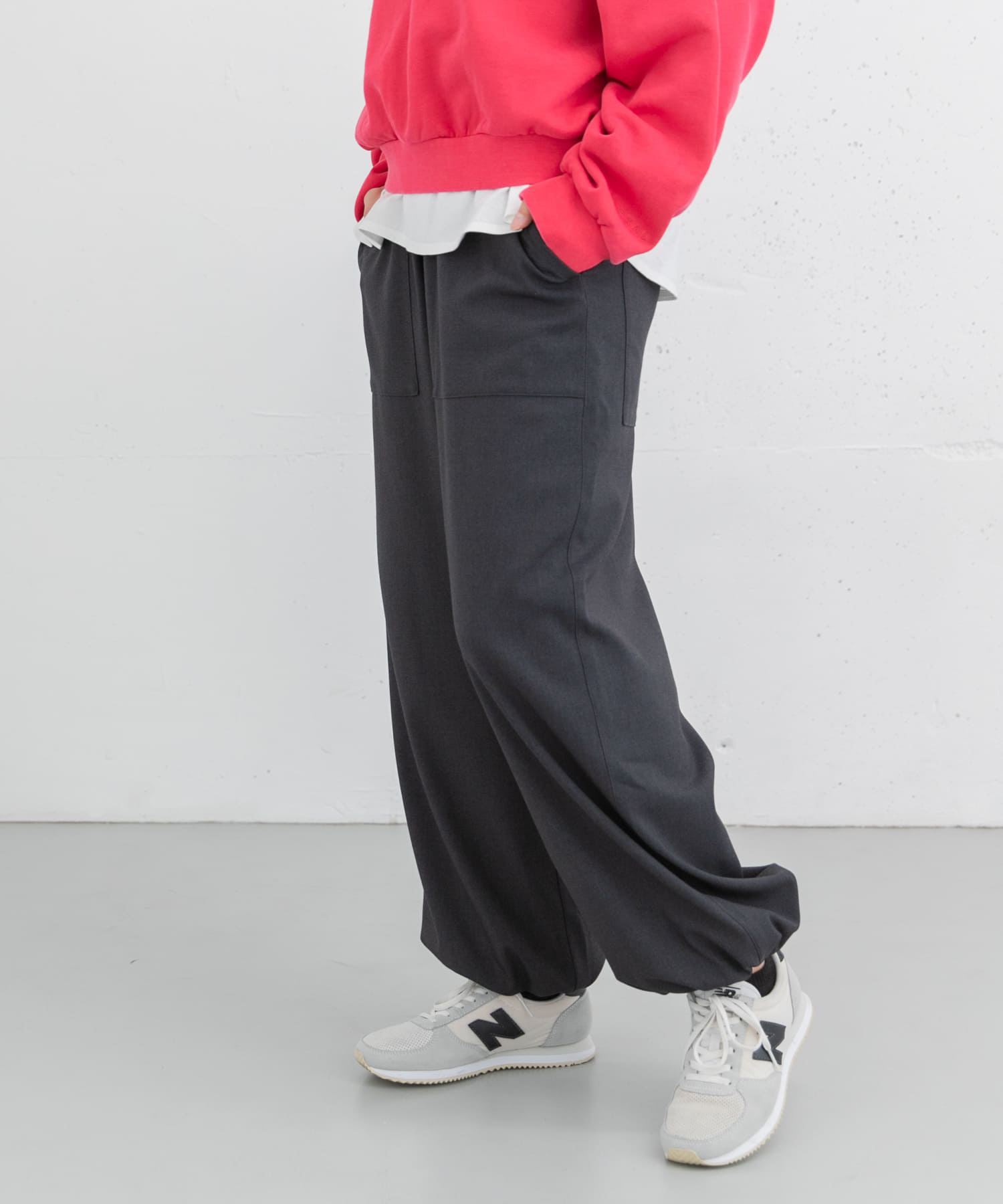 身長：169cm サイズ：one