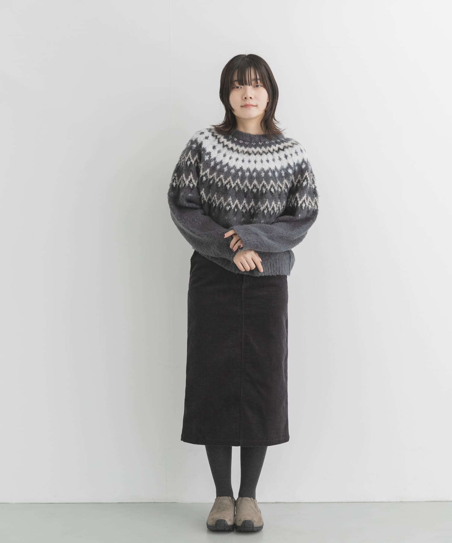 身長：169cm サイズ：one