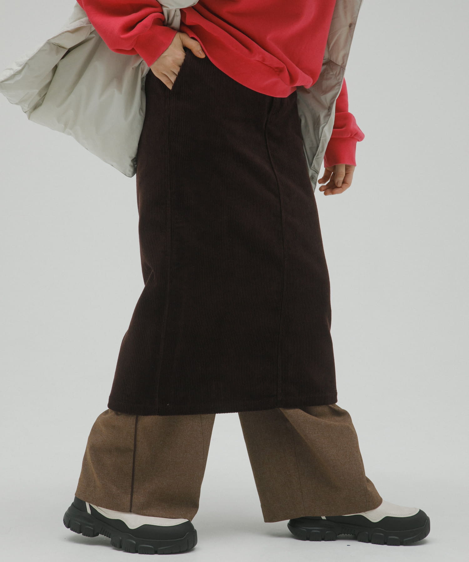 身長：163cm サイズ：one