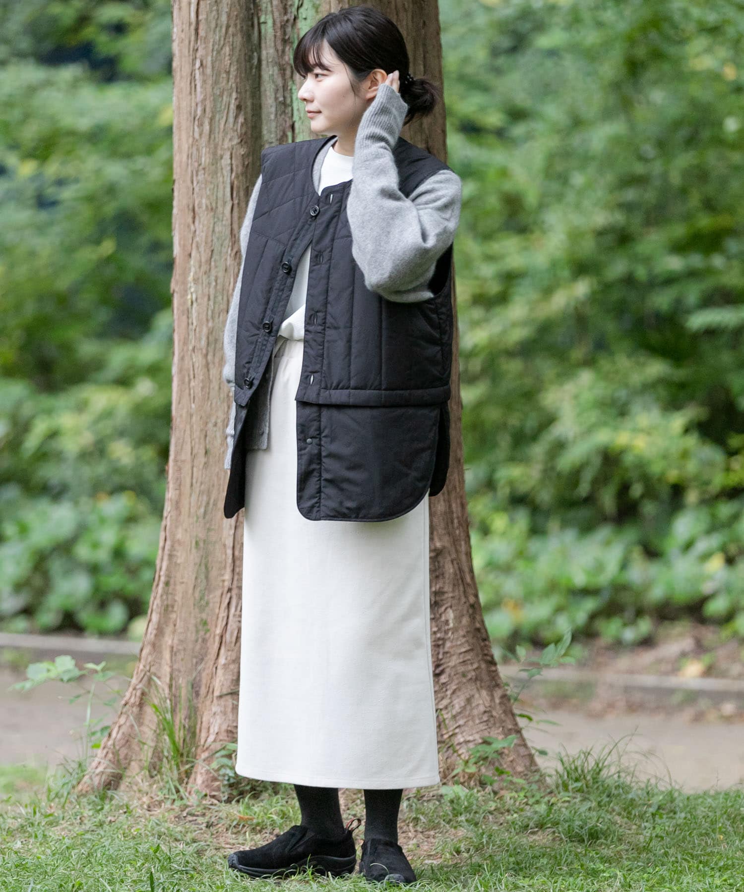 身長：169cm サイズ：one