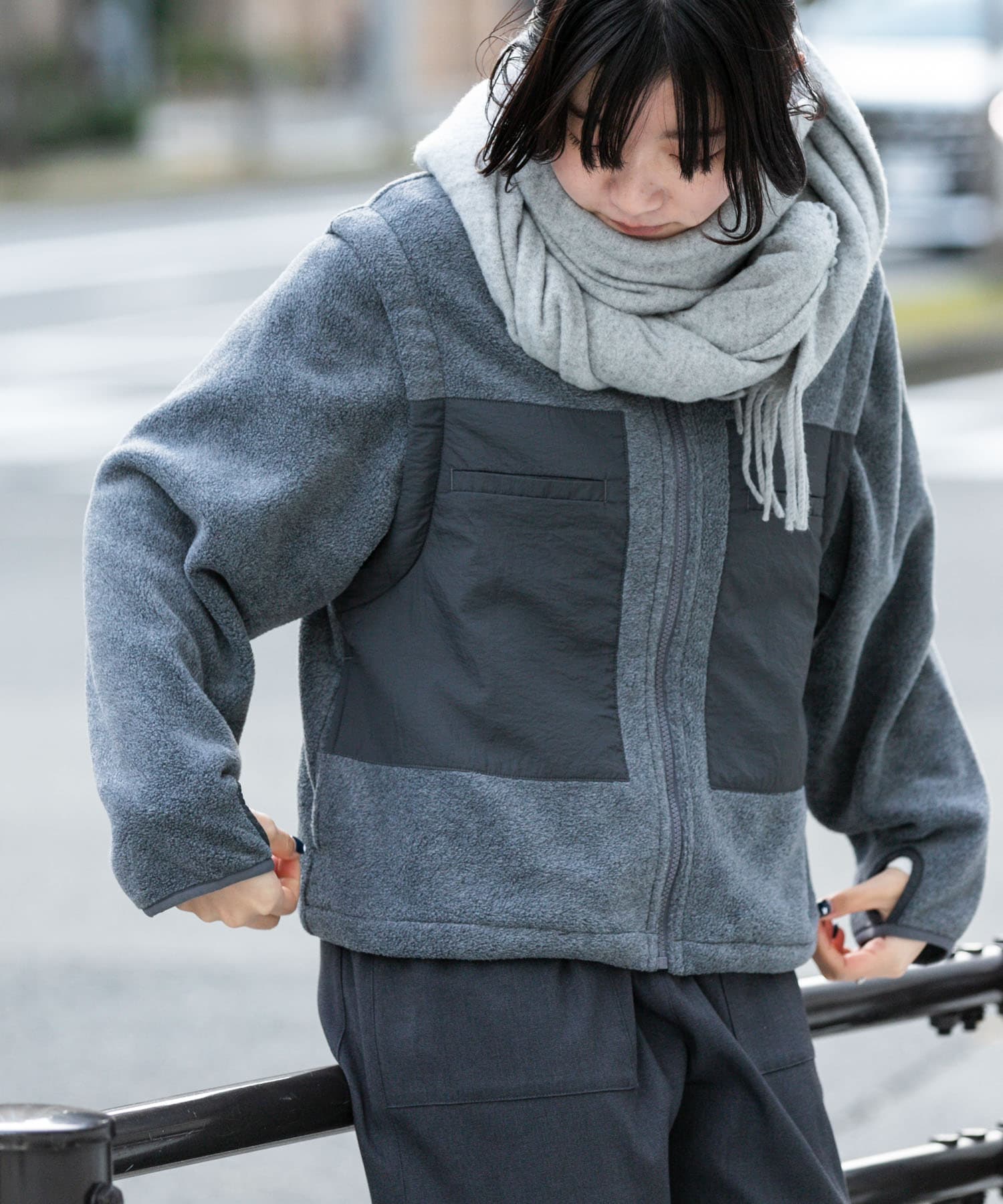身長：169cm サイズ：one