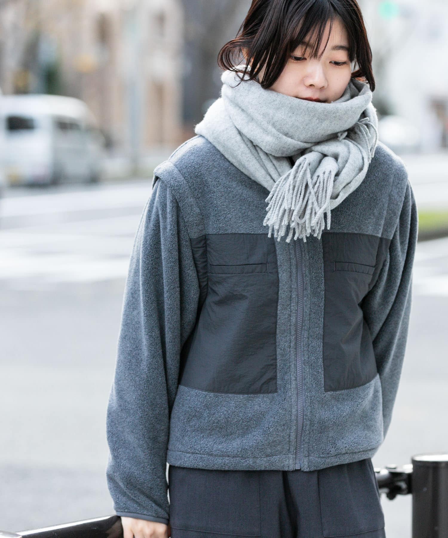 身長：169cm サイズ：one