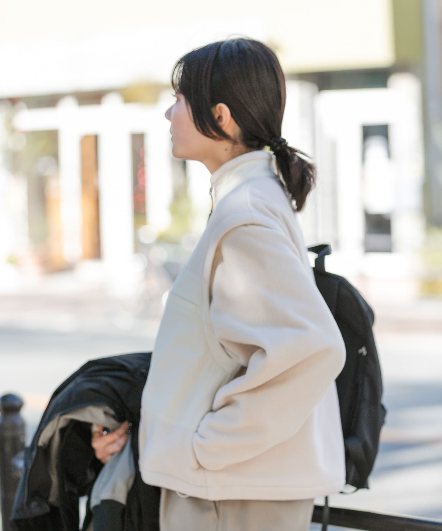 身長：169cm サイズ：one