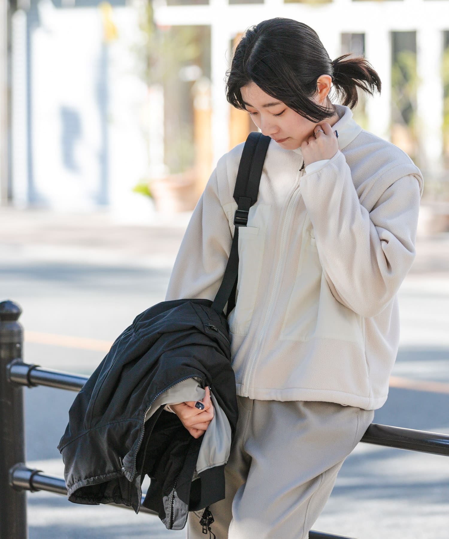 身長：169cm サイズ：one