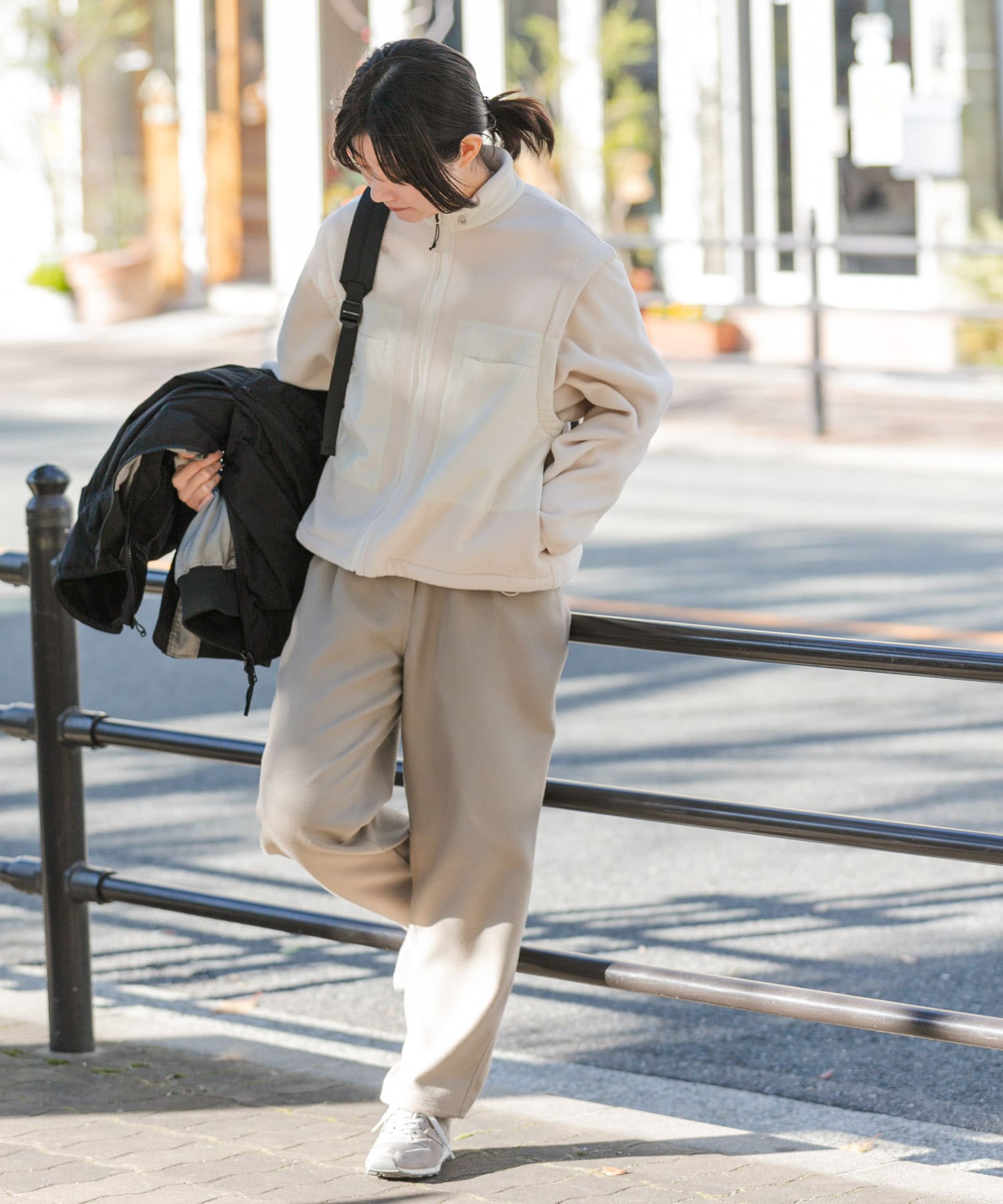 身長：169cm サイズ：one