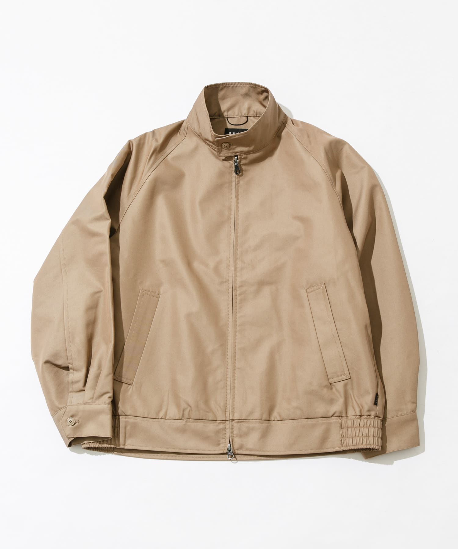 『吸水速乾/イージーケア』coolmax chino スタンドジャケット