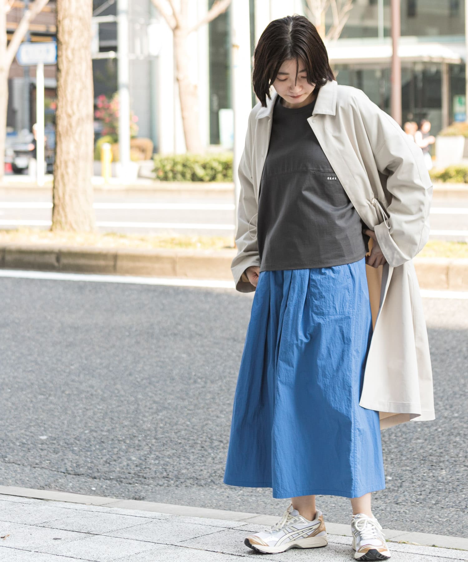 身長：169cm サイズ：one