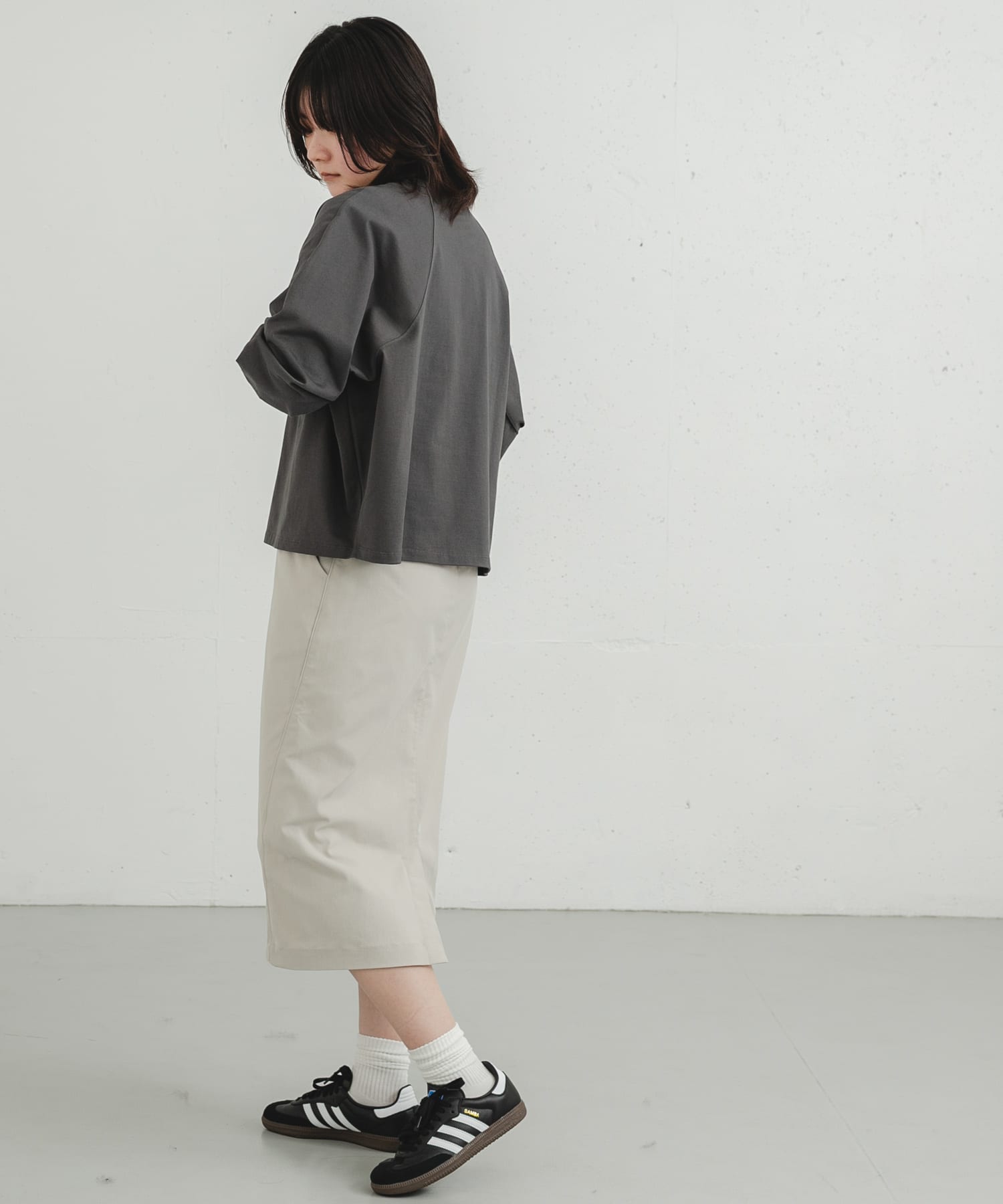 身長：169cm サイズ：one