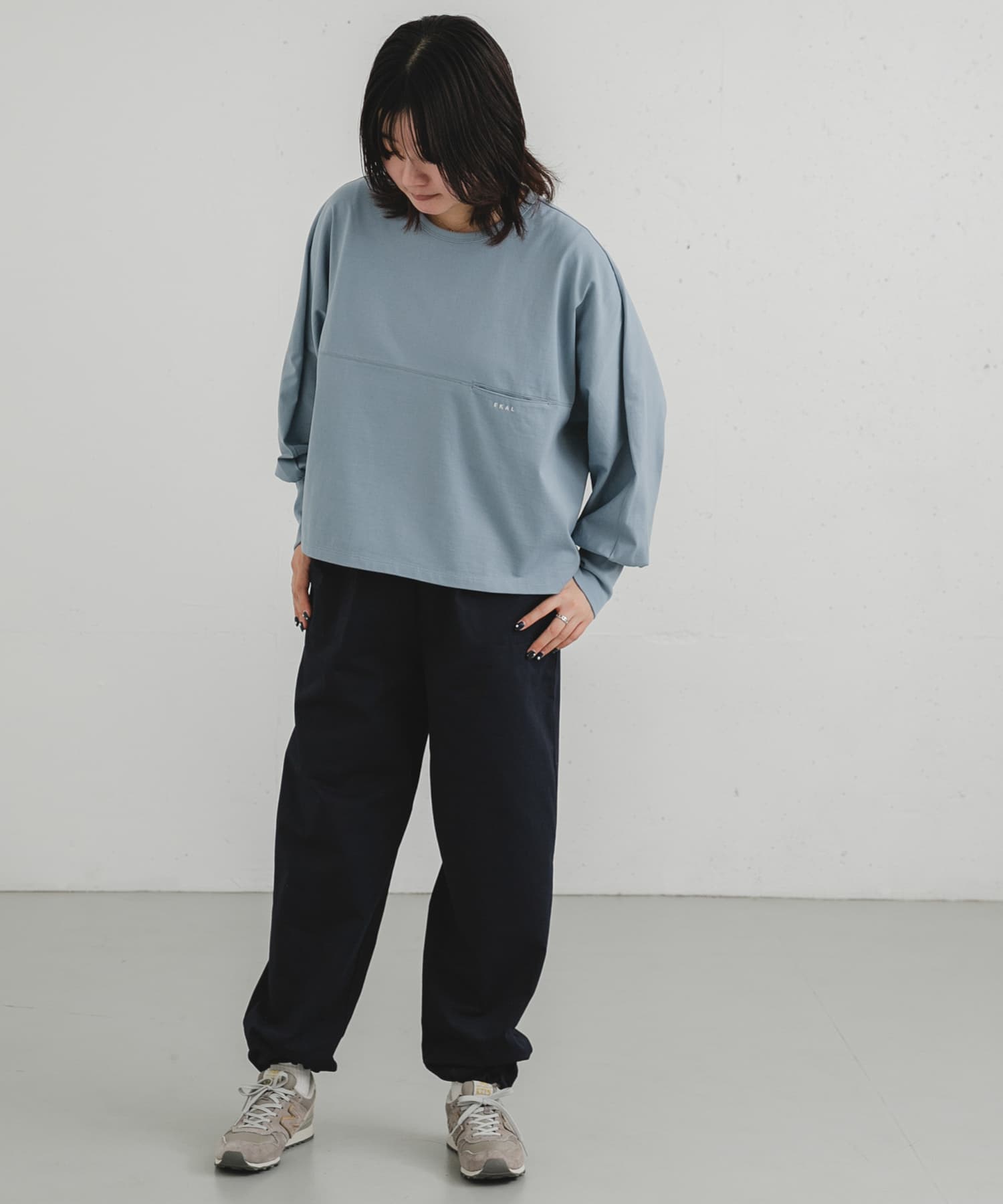 身長：169cm サイズ：one